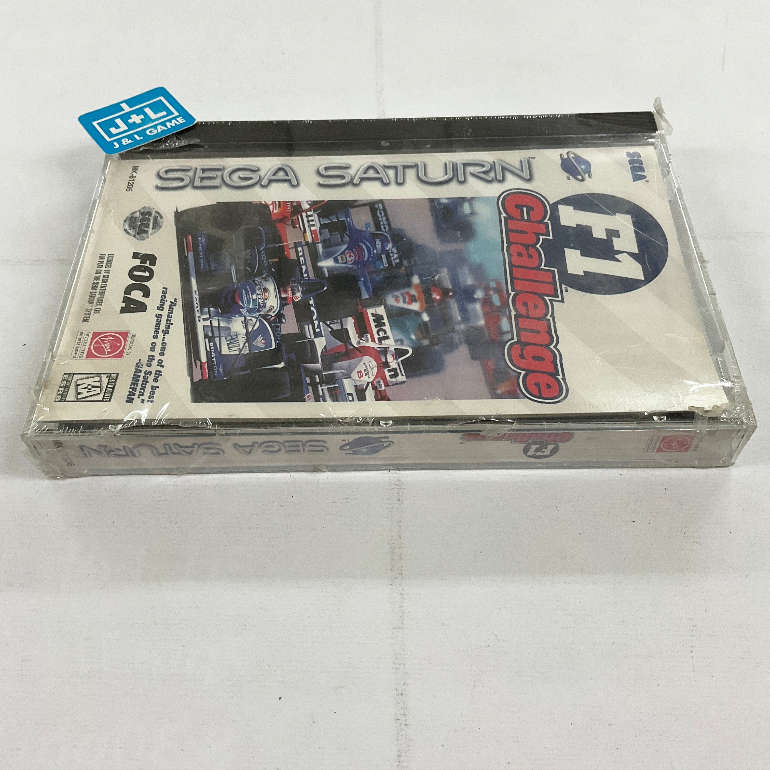 F1 Challenge - (SS) SEGA Saturn Video Games Virgin Interactive   