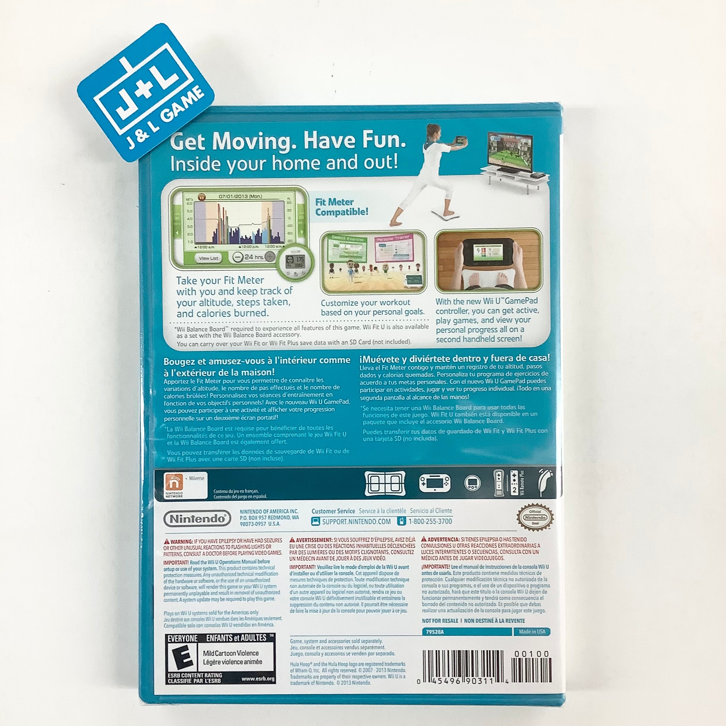 Wii Fit U ( Game Only ) - Nintendo Wii U Video Games Nintendo   