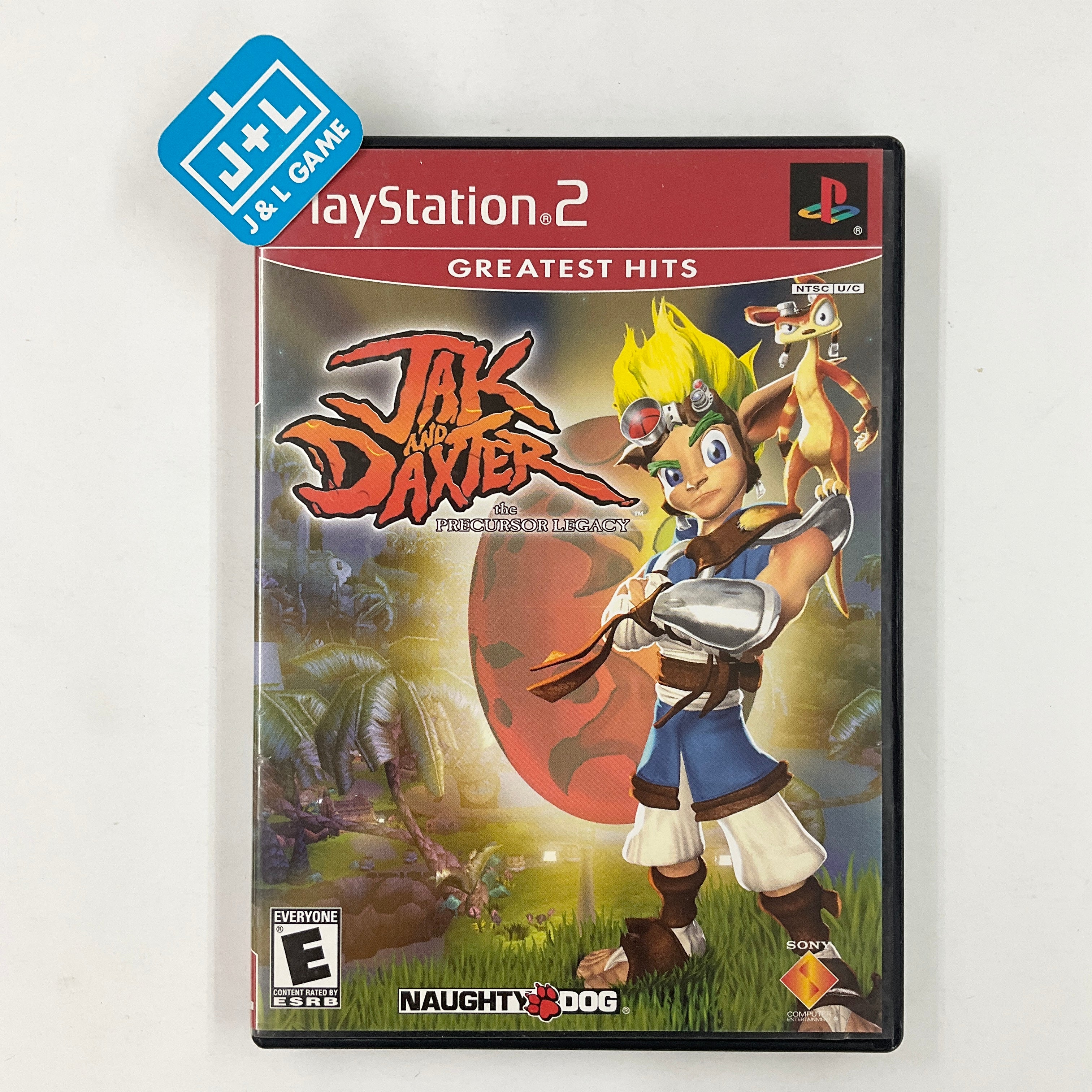 Jak and Daxter: The Precursor Legacy (Greatest Hits) - (PS2) PlayStation 2 [Pre-Owned] Video Games SCEA   