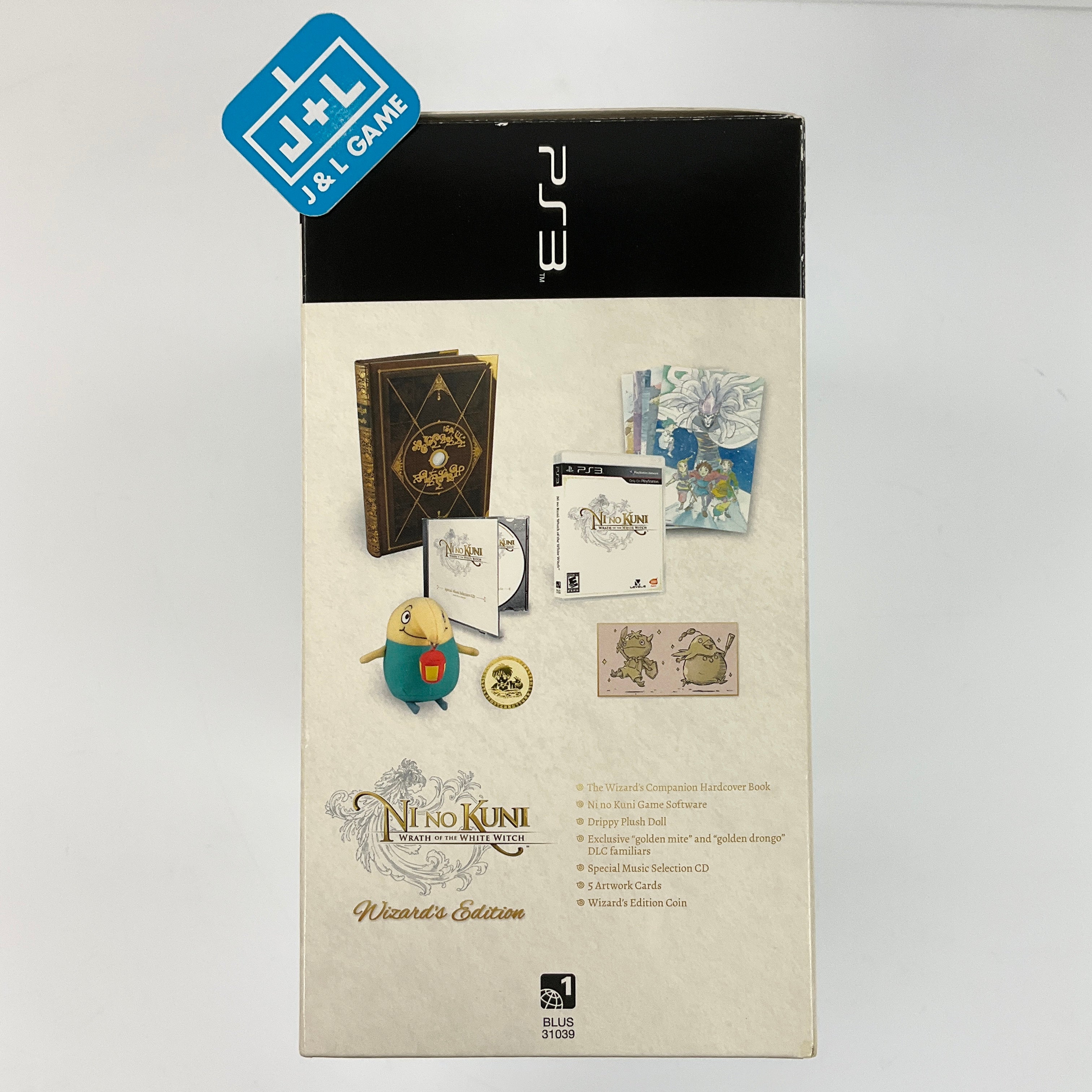 Ni No Kuni: Wrath of the White Witch Wizard's Edition - (PS3) Playstation 3 [Pre-Owned] Video Games NAMCO   