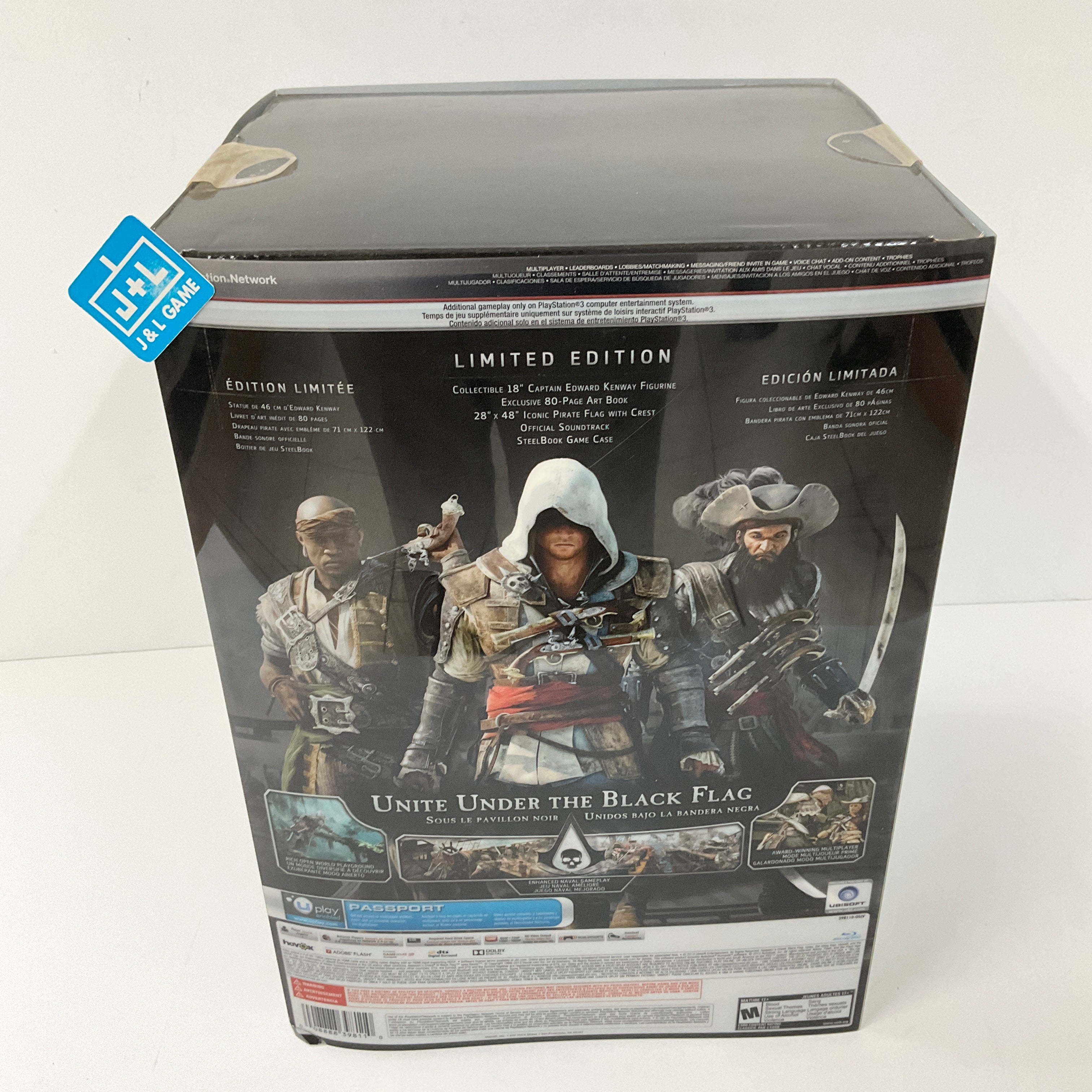 Assassin's Creed IV: Black Flag (Limited Edition) - (PS3) PlayStation 3 Video Games Ubisoft   