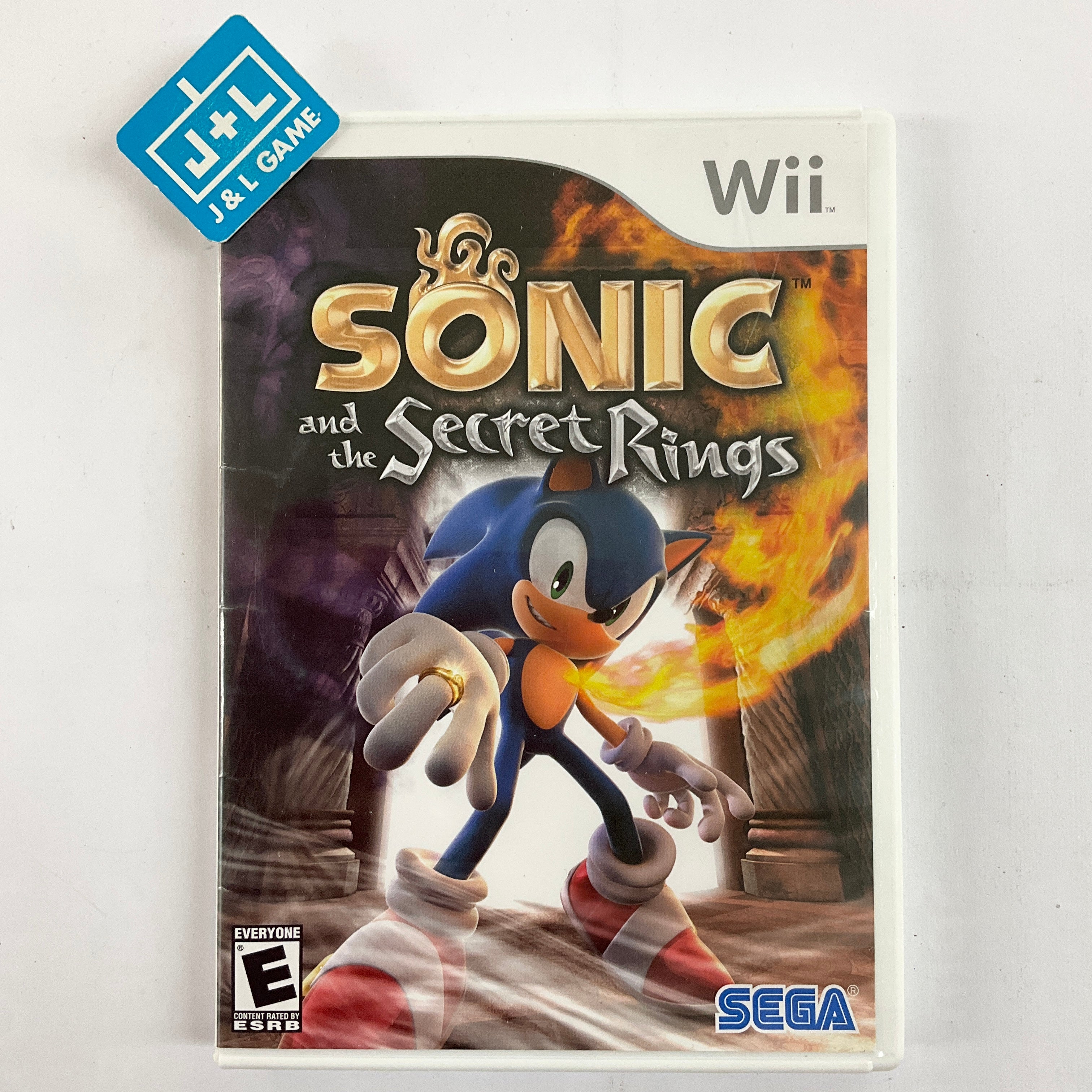 Sonic and the Secret Rings - Nintendo Wii [Pre-Owned] Video Games SEGA   