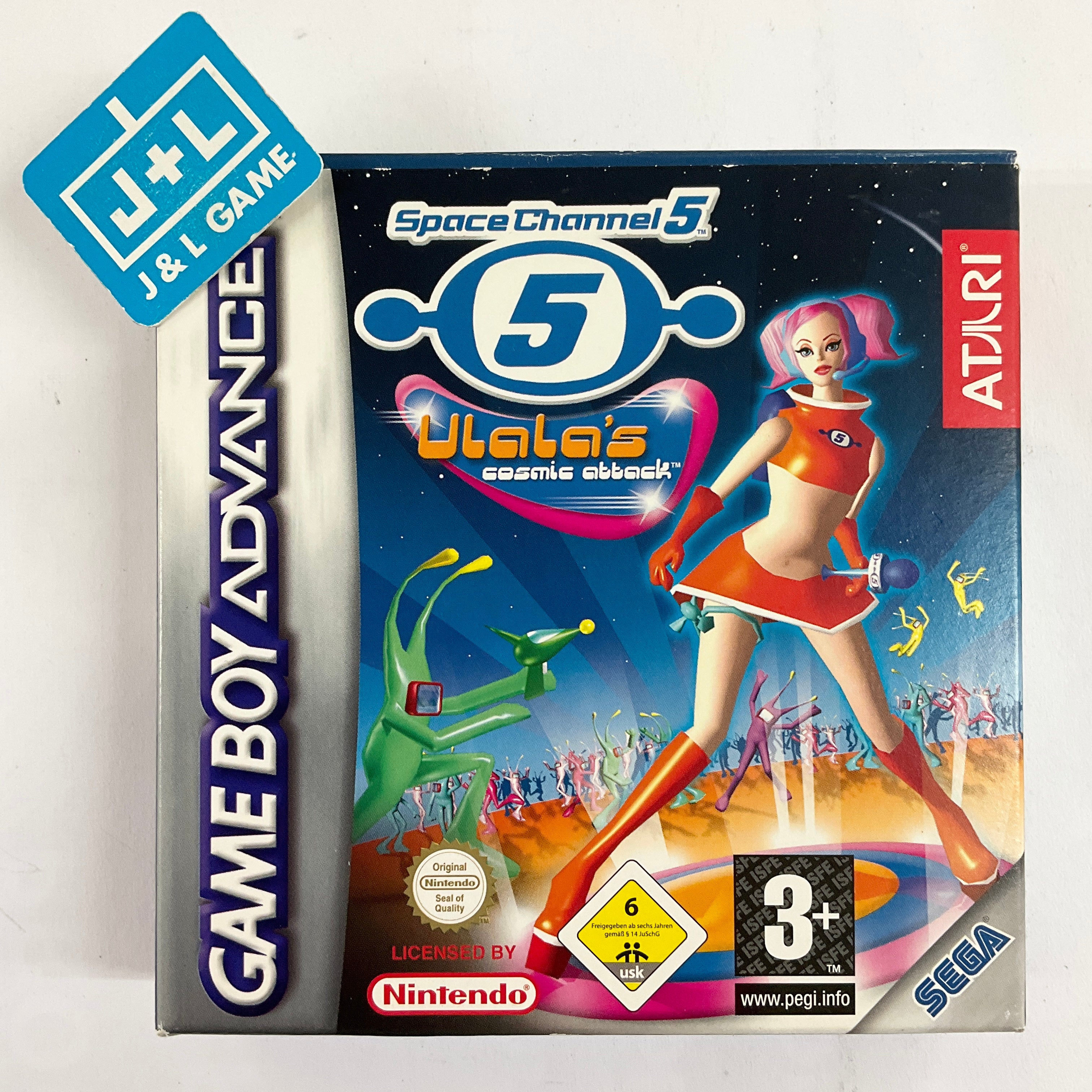 Space Channel 5: Ulala's Cosmic Attack - (GBA) Game Boy Advance [Pre-Owned] (European Import) Video Games Sega   