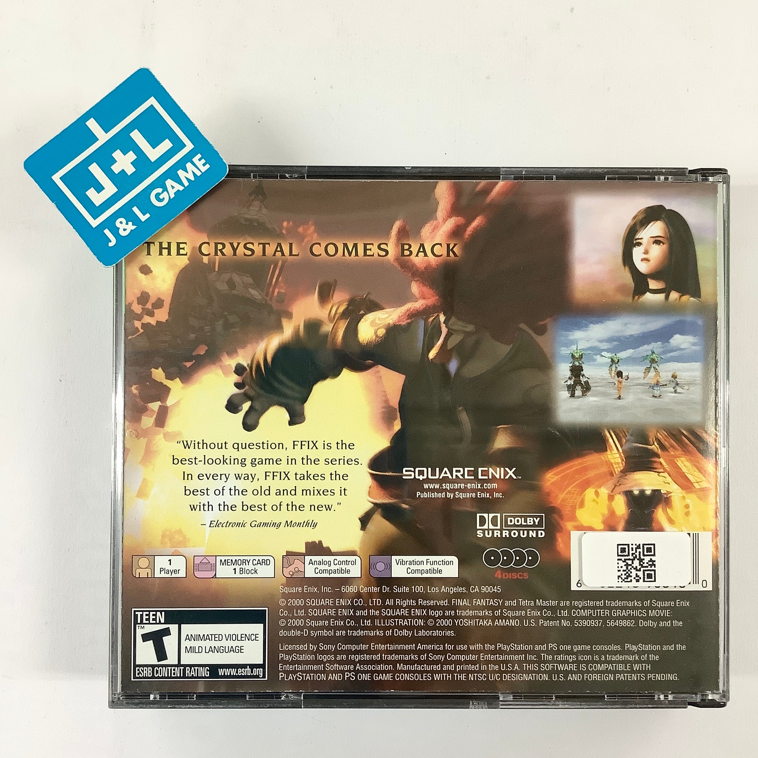Final Fantasy IX (Greatest Hits) - (PS1) PlayStation 1 [Pre-Owned] Video Games Square Enix   