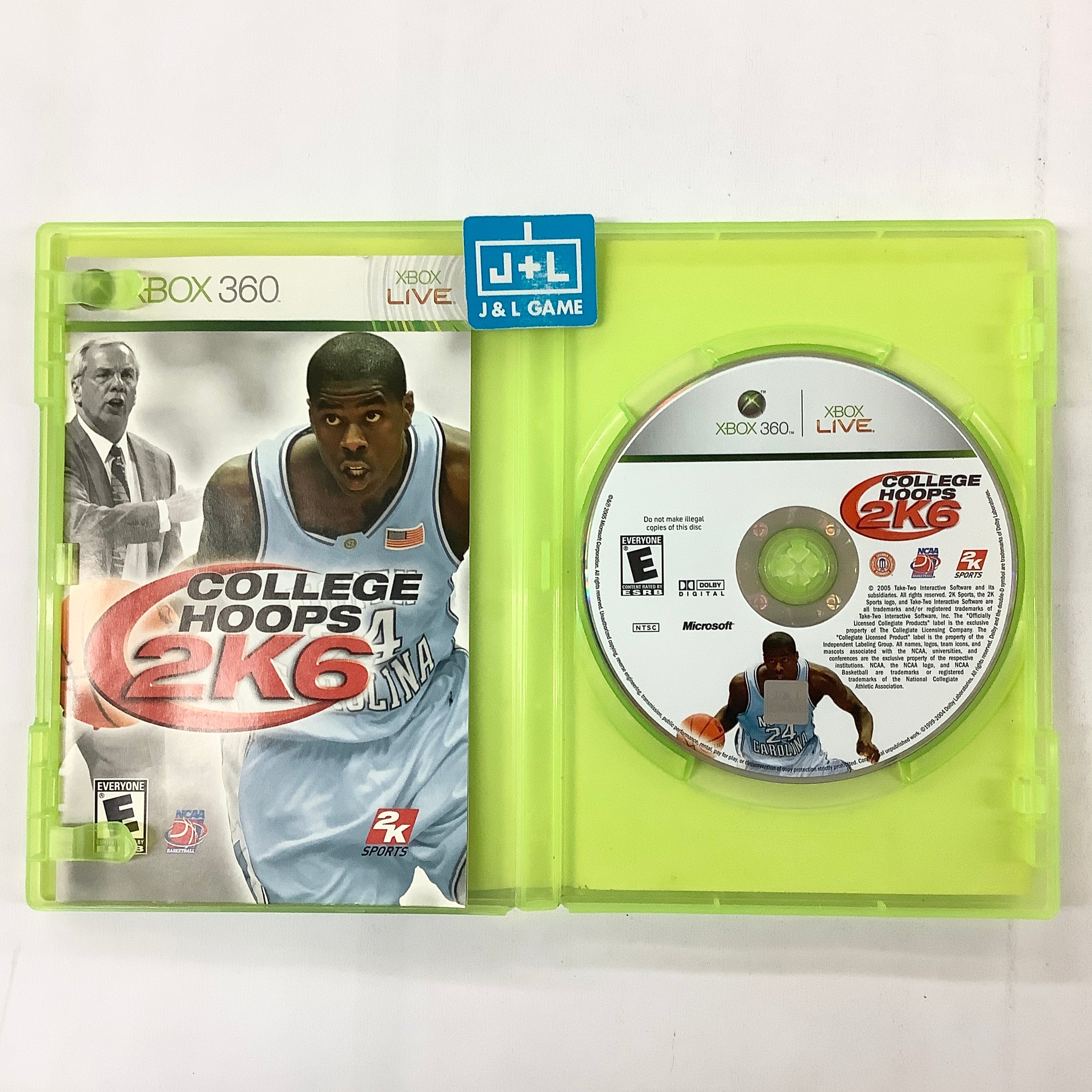 College Hoops 2K6 (Microsoft Xbox 360, 2006) 827307949234| eBay