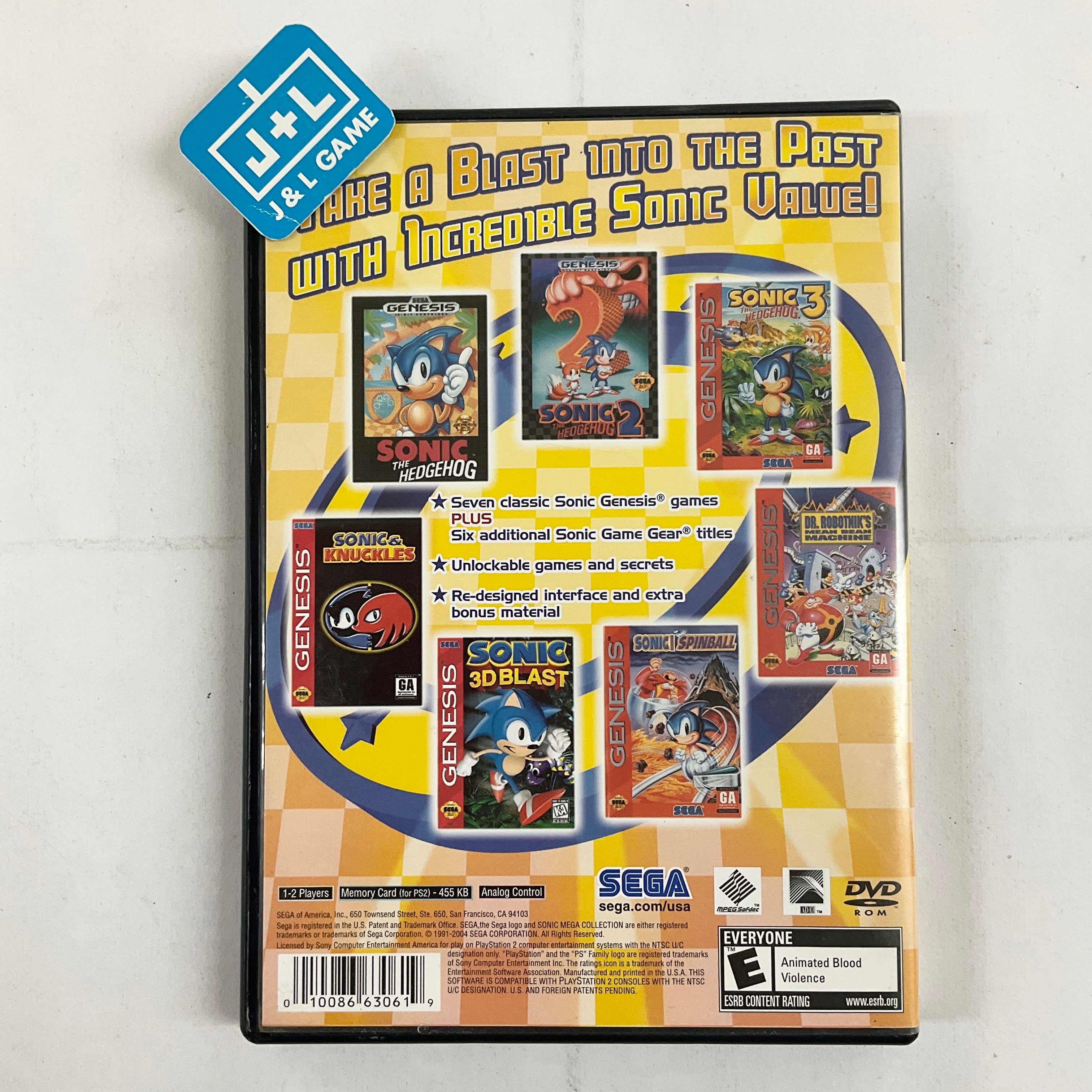 Sonic Mega Collection Plus - (PS2) PlayStation 2 [Pre-Owned] Video Games Sega   