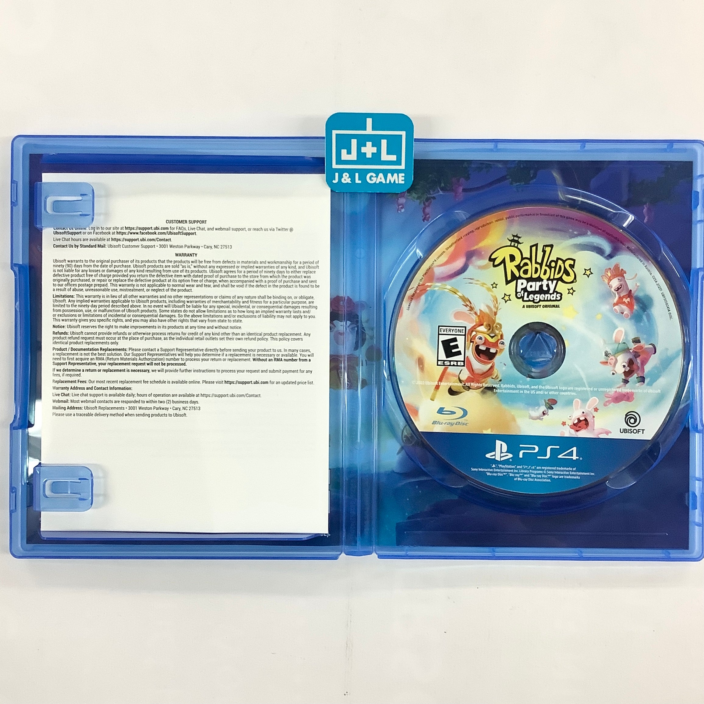 Rabbids: Party of Legends - (PS4) PlayStation 4 [UNBOXING] Video Games Ubisoft   