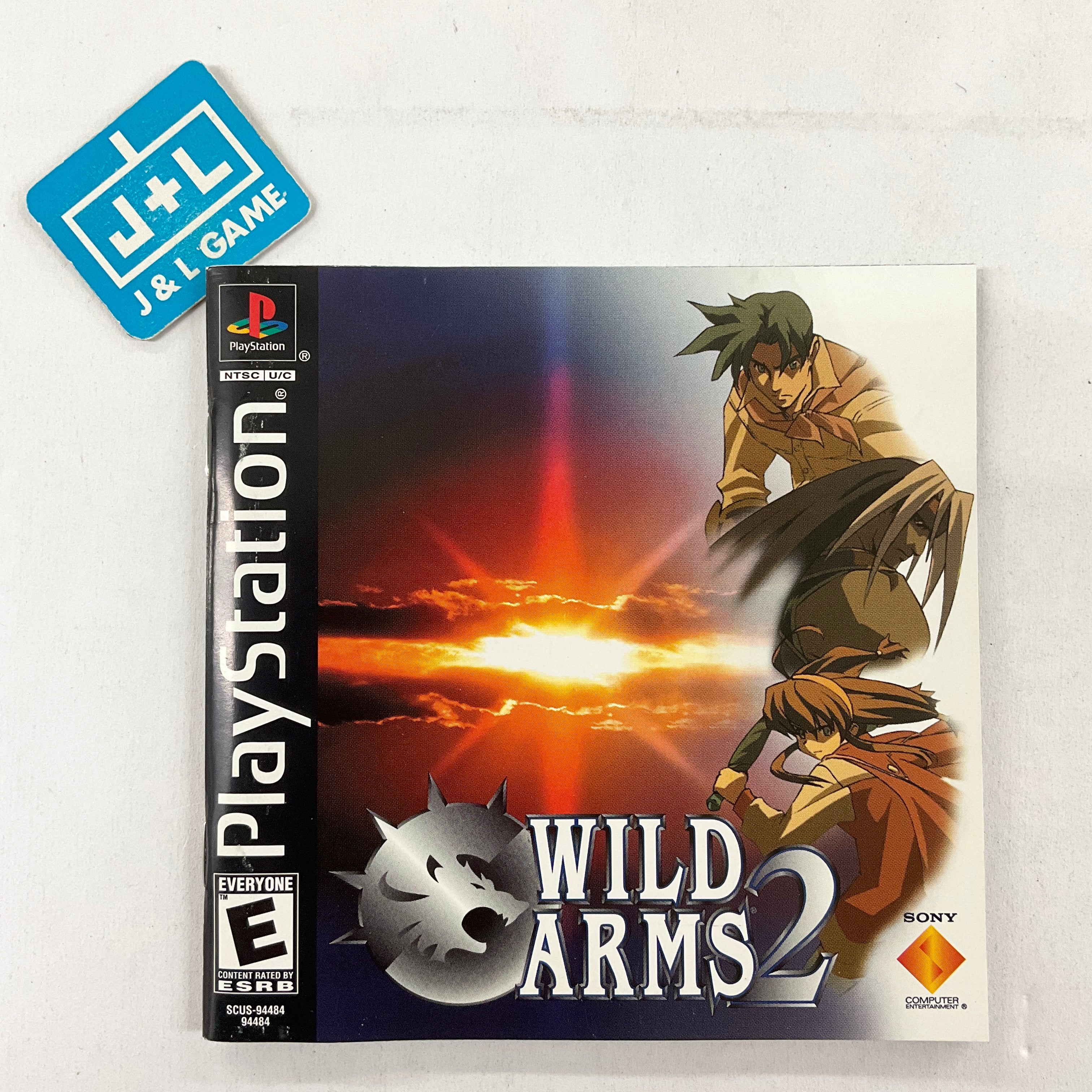 Wild ARMs 2 - (PS1) PlayStation 1 [Pre-Owned] Video Games SCEA   