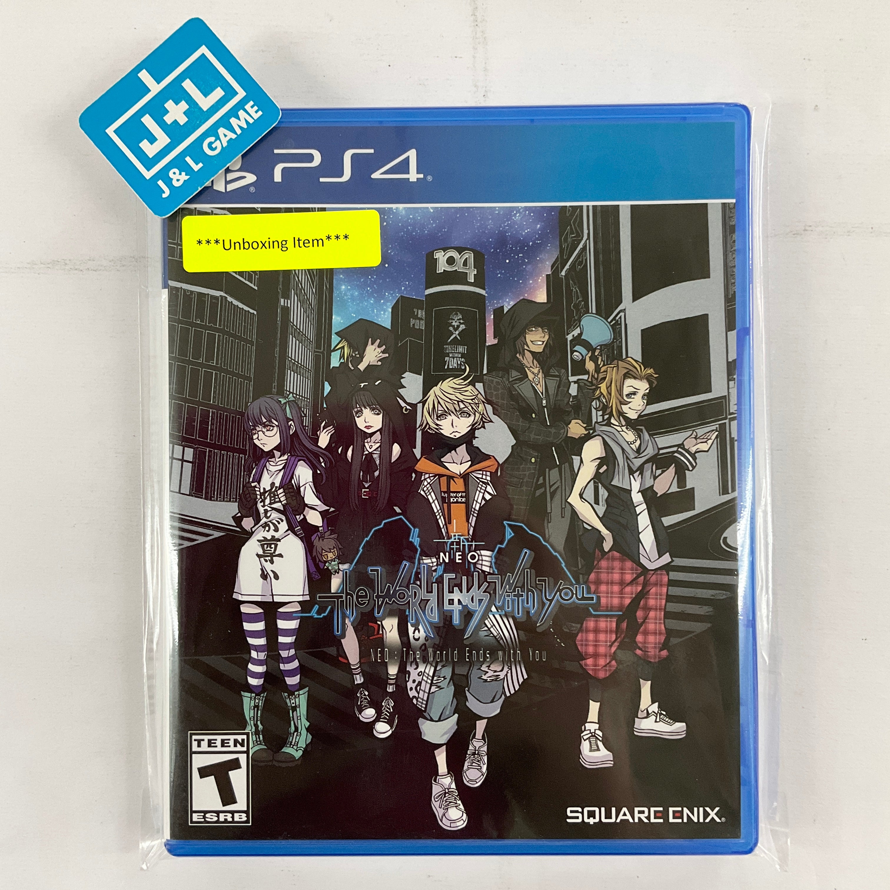 NEO: The World Ends with You - (PS4) PlayStation 4 [UNBOXING] Video Games Square Enix   