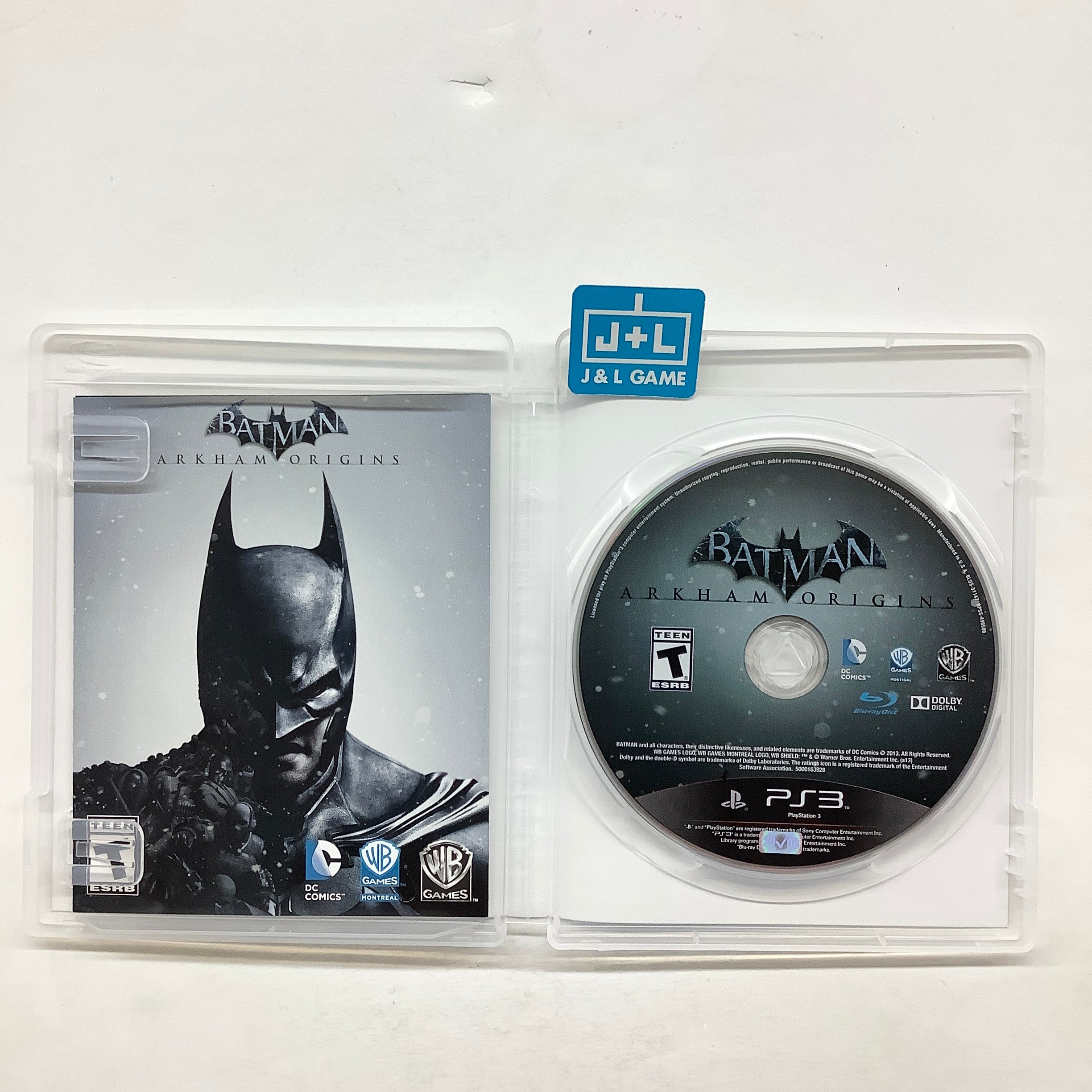 Batman: Arkham Origins - (PS3) PlayStation 3 [Pre-Owned] | J&L Game