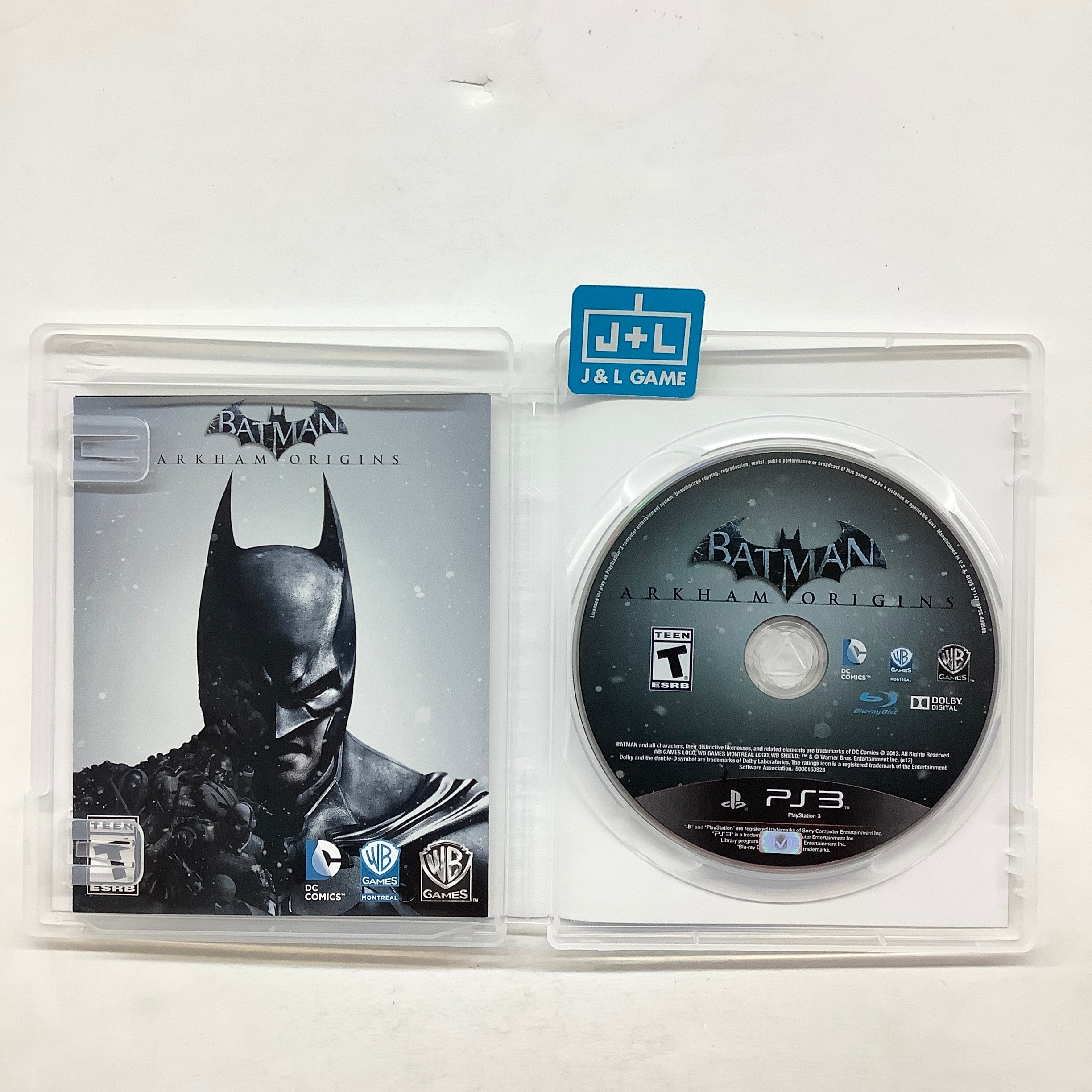 Batman: Arkham Origins - (PS3) PlayStation 3 [Pre-Owned] Video Games Warner Bros. Interactive Entertainment   