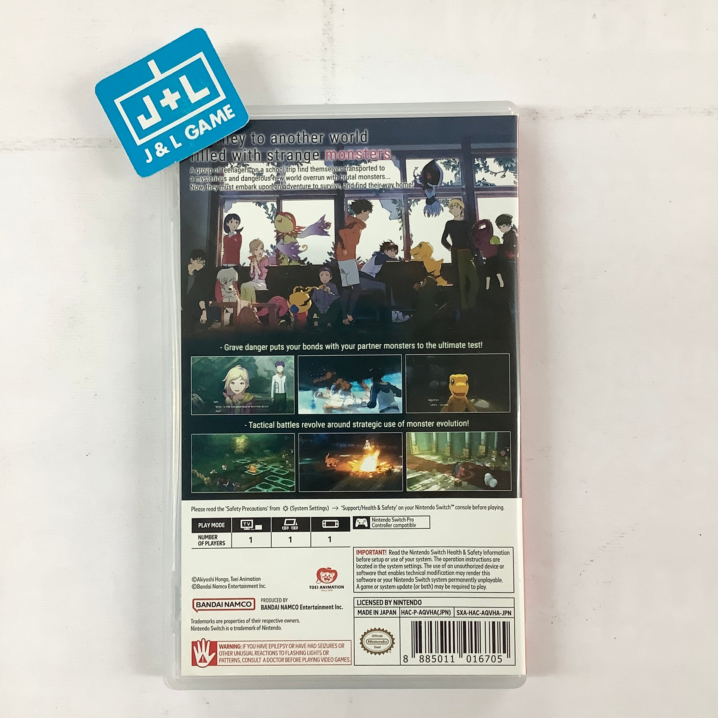 Digimon Survive (English Subtitle) - (NSW) Nintendo Switch (Asia Import) [UNBOXING] Video Games BANDAI NAMCO Entertainment   