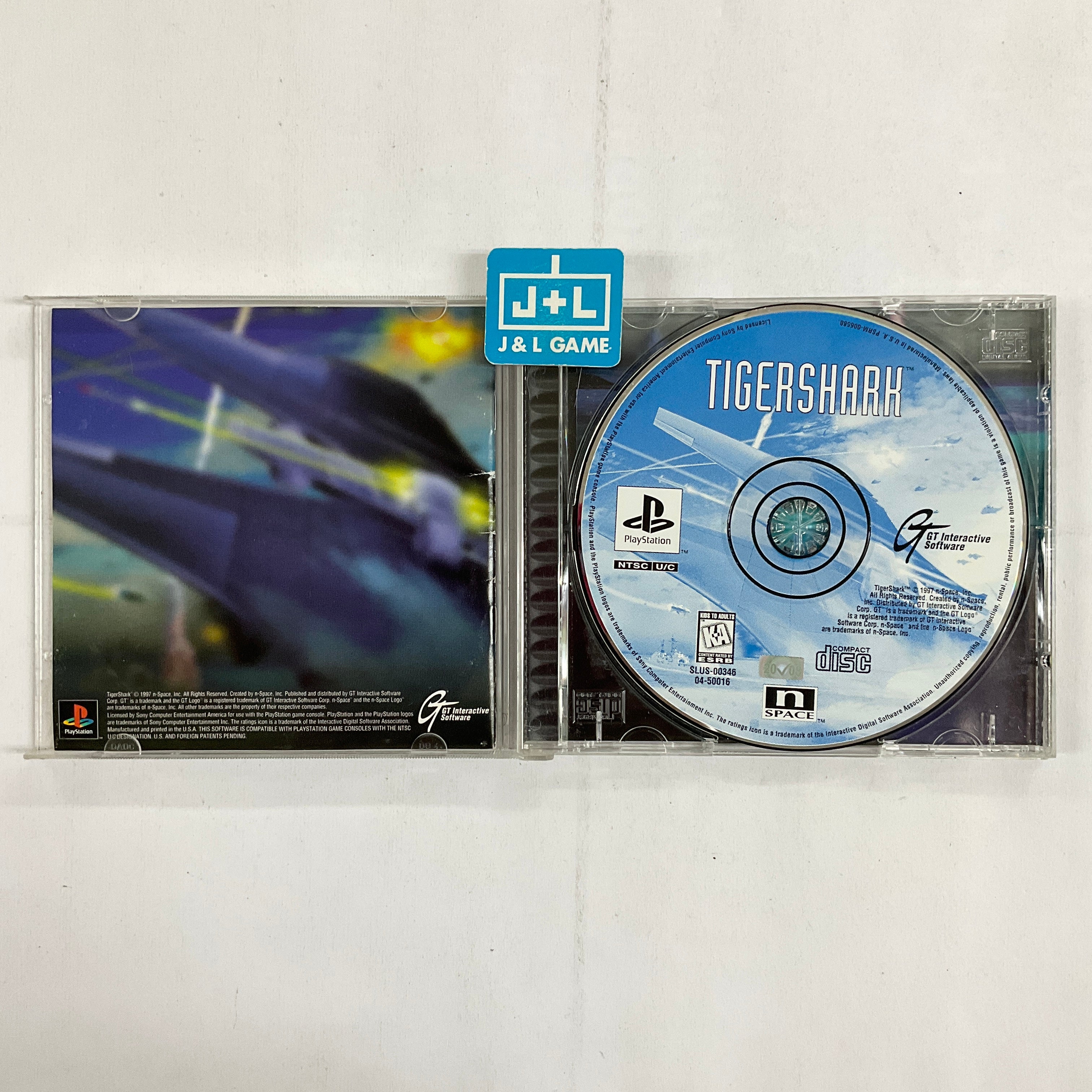 TigerShark - (PS1) PlayStation 1 [Pre-Owned] Video Games GT Interactive   