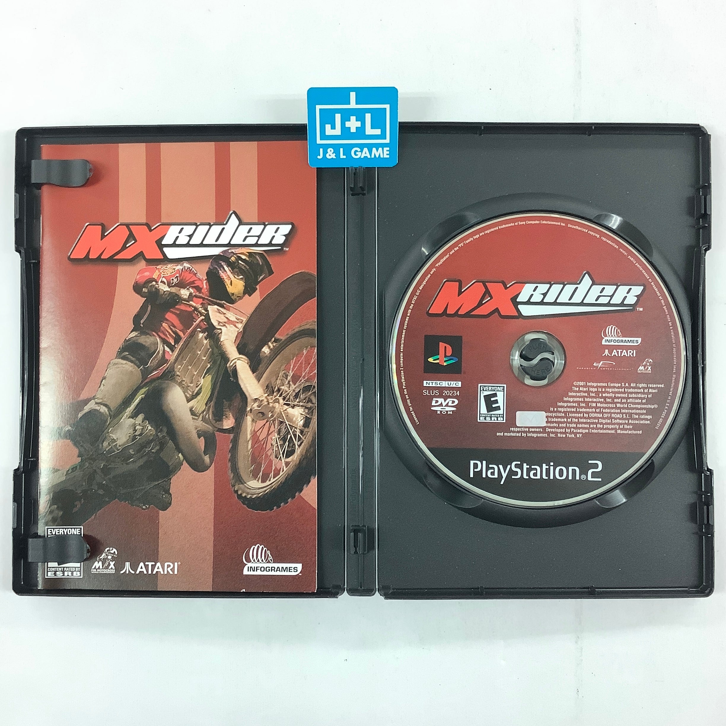 MX Rider - (PS2) PlayStation 2 [Pre-Owned] Video Games Infogrames   