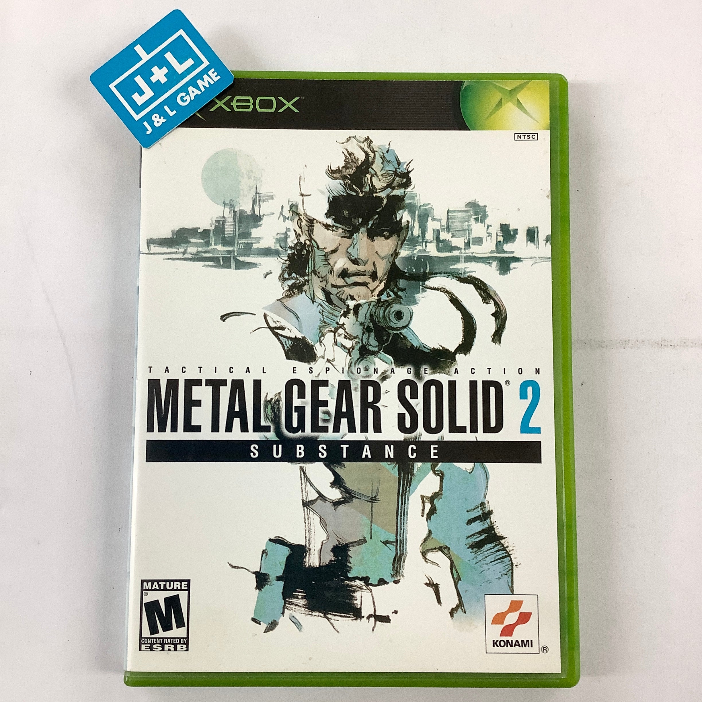 Metal Gear Solid 2: Substance - (XB) Xbox [Pre-Owned] Video Games Konami   