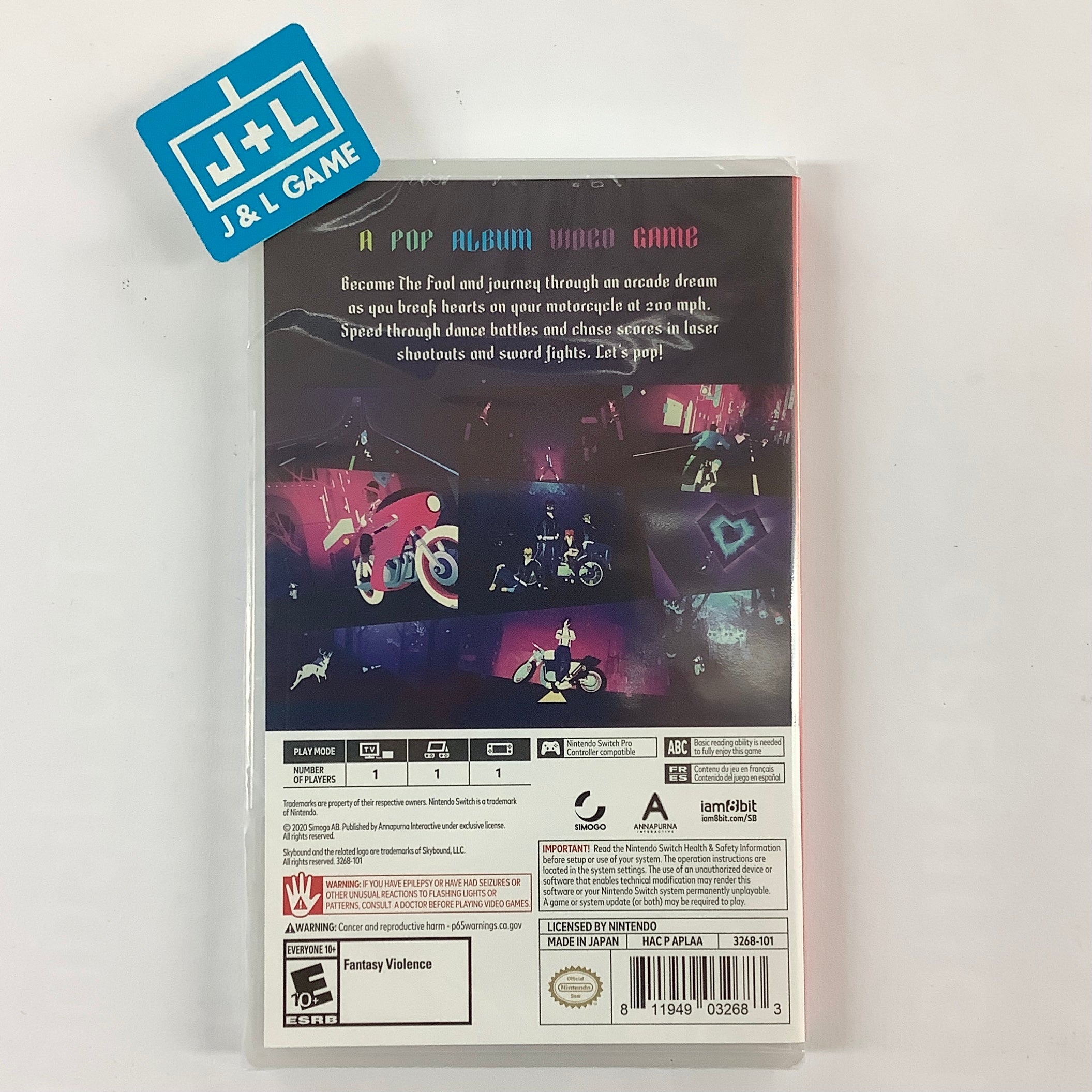 Sayonara Wild Hearts - (NSW) Nintendo Switch Video Games iam8bit   