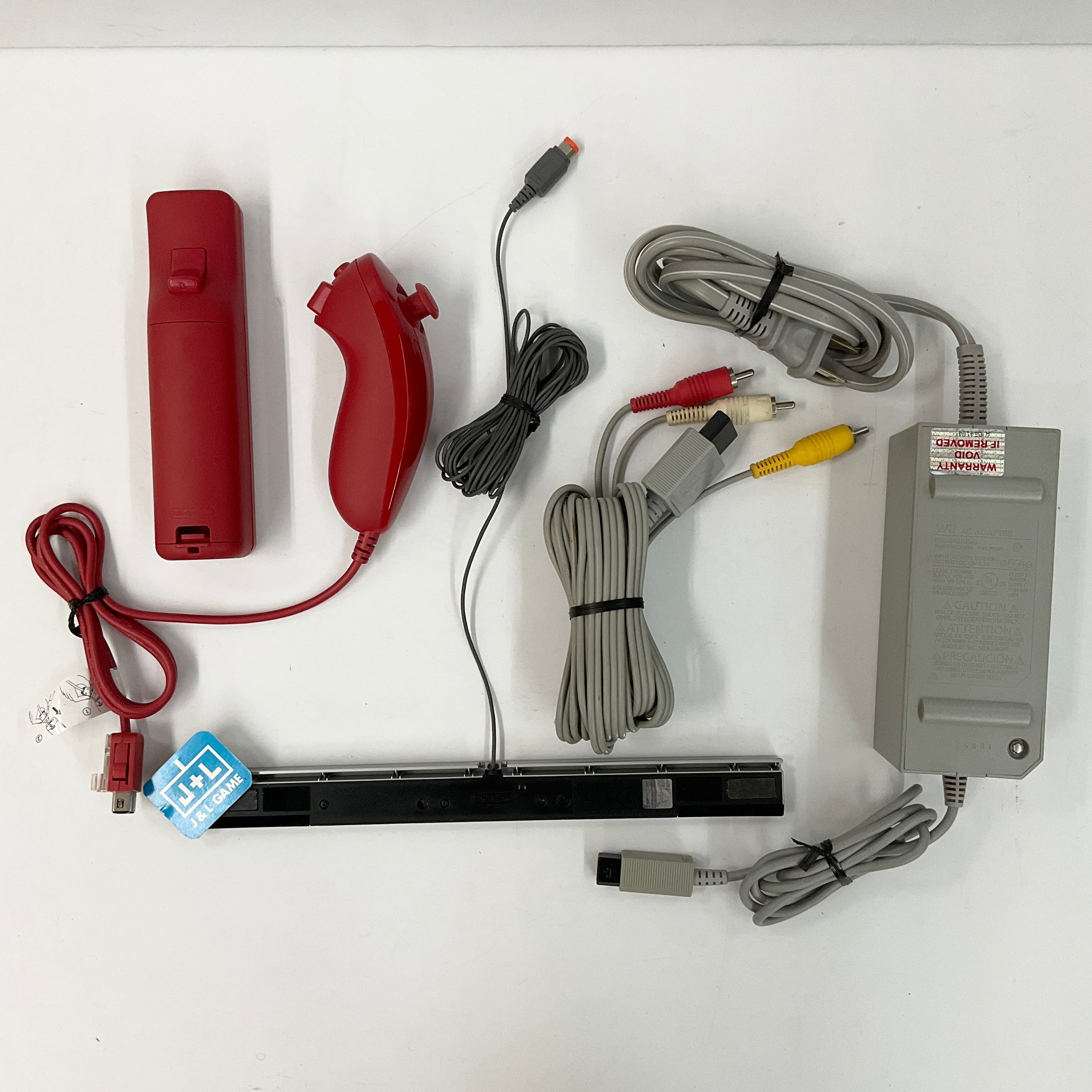 Nintendo Wii Console (Red) - Nintendo Wii [Pre-Owned] Consoles Nintendo   