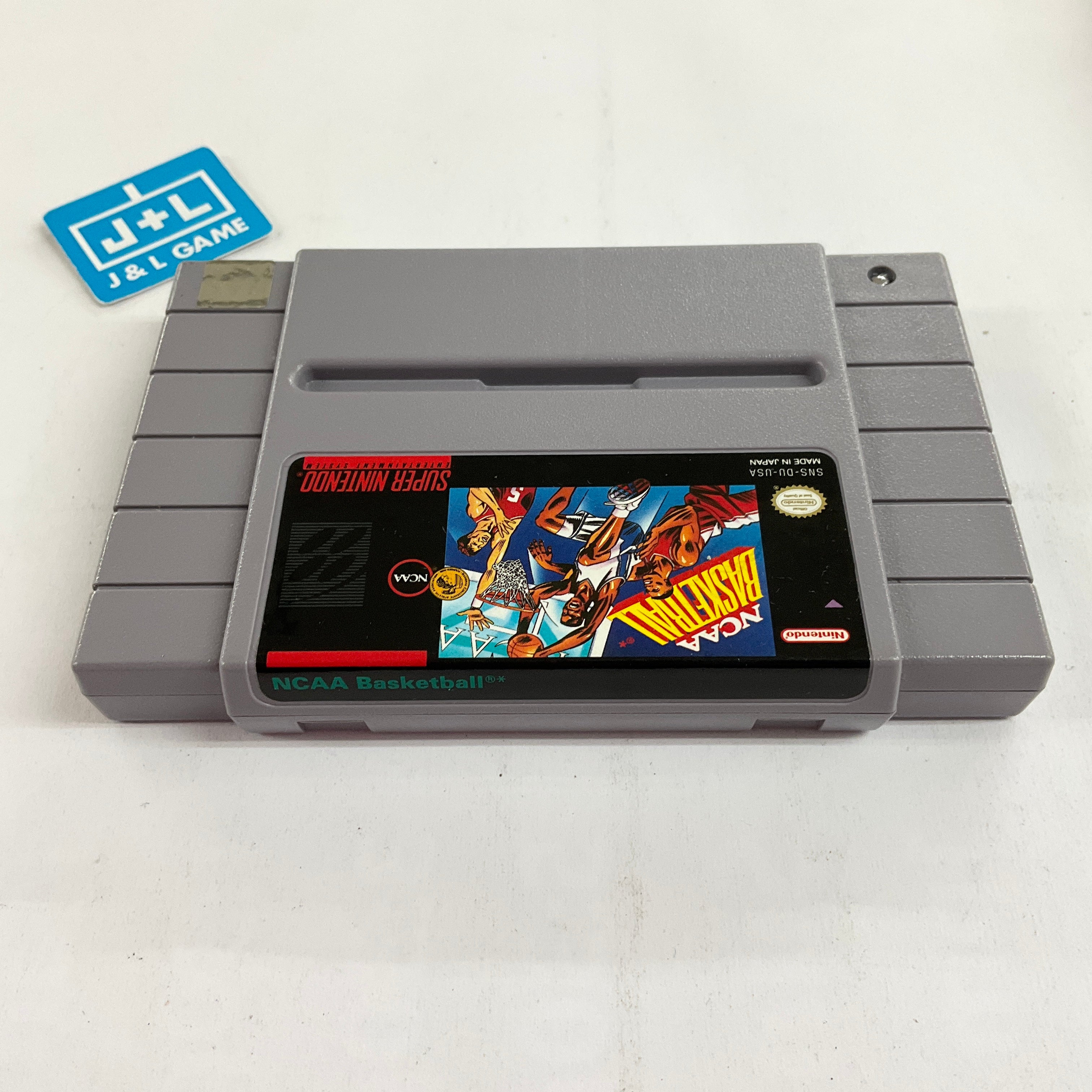 NCAA Basketball - (SNES) Super Nintendo [Pre-Owned] Video Games Acclaim   