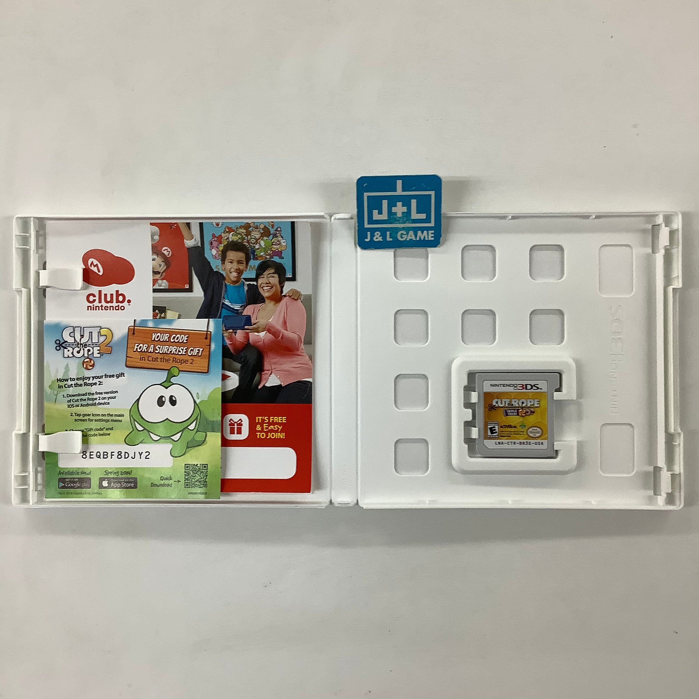 Cut the Rope: Triple Treat - Nintendo 3DS [Pre-Owned] Video Games Activision   