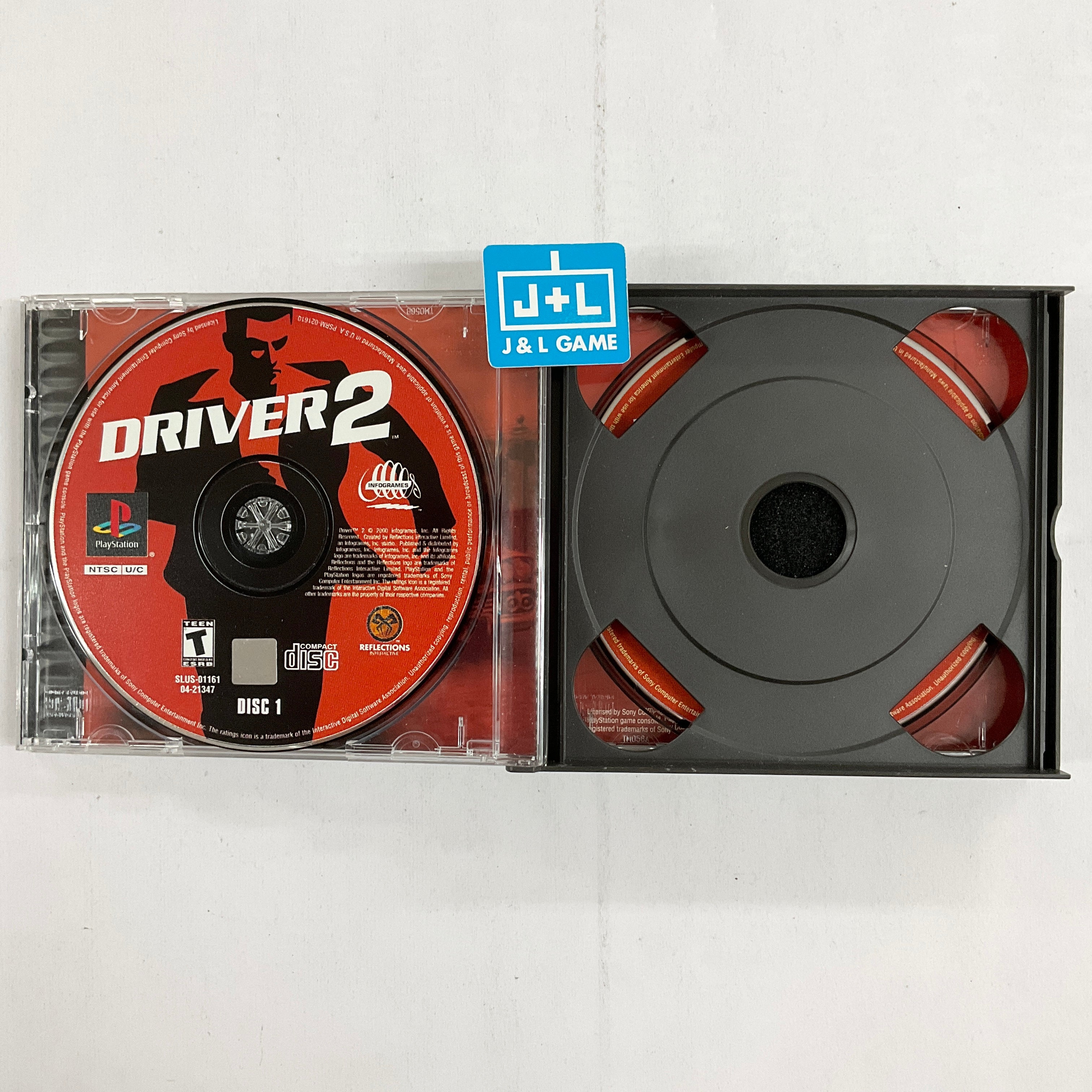Driver 2 - (PS1) PlayStation 1 [Pre-Owned] Video Games Infogrames   