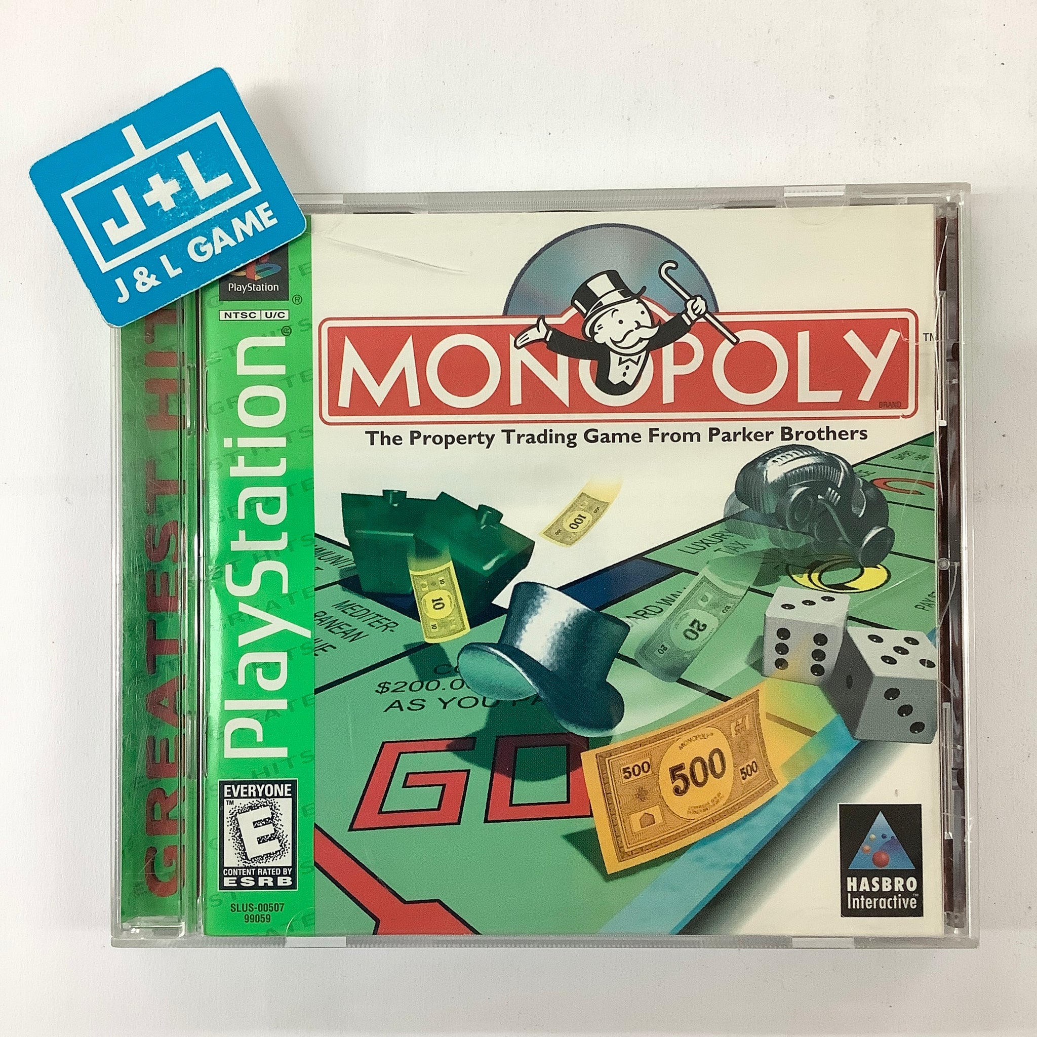 Monopoly (Greatest Hits) - (PS1) PlayStation 1 [Pre-Owned] Video Games Hasbro Interactive   