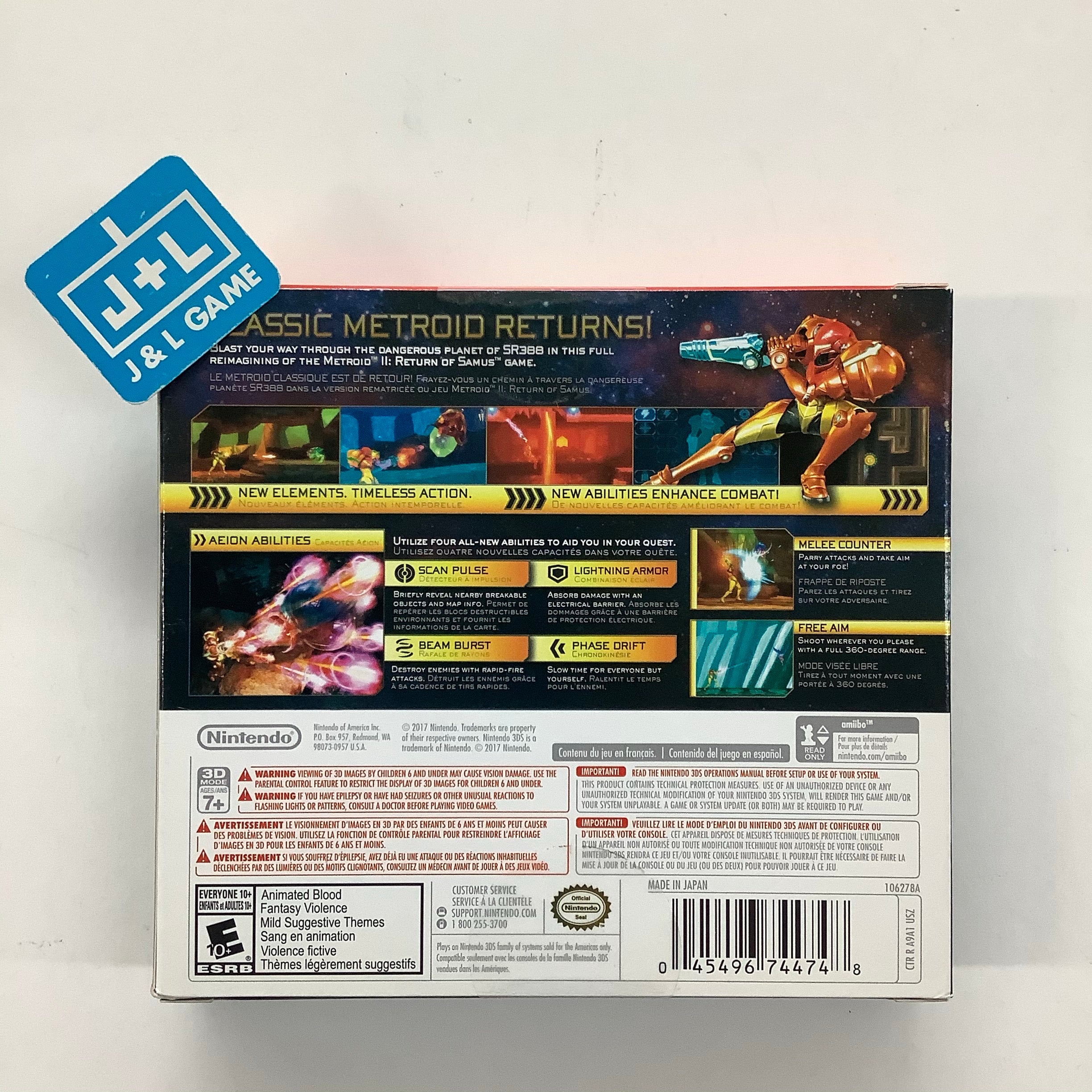 Metroid: Samus Returns (Special Edition) - Nintendo 3DS Video Games Nintendo   