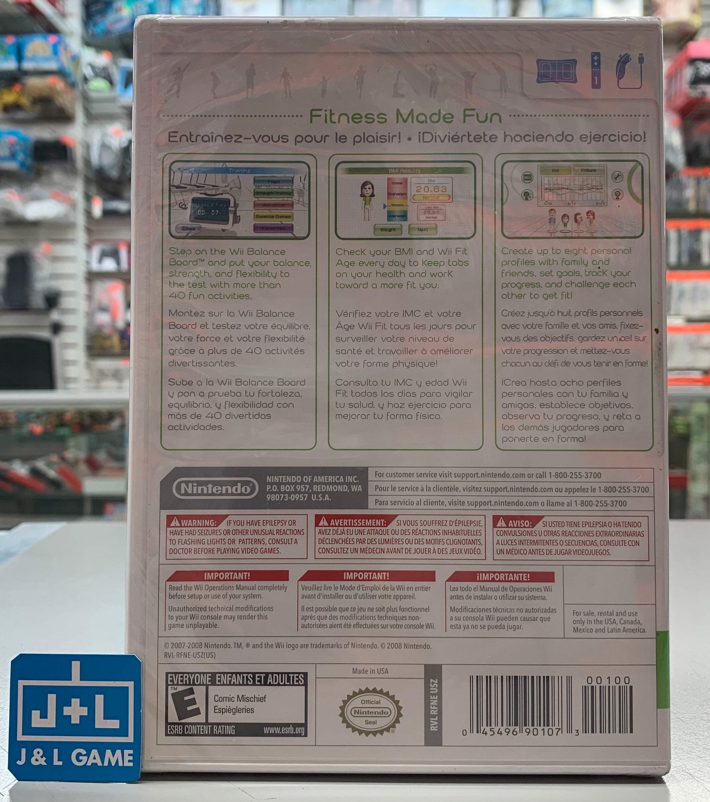 Wii Fit - Nintendo Wii Video Games Nintendo   