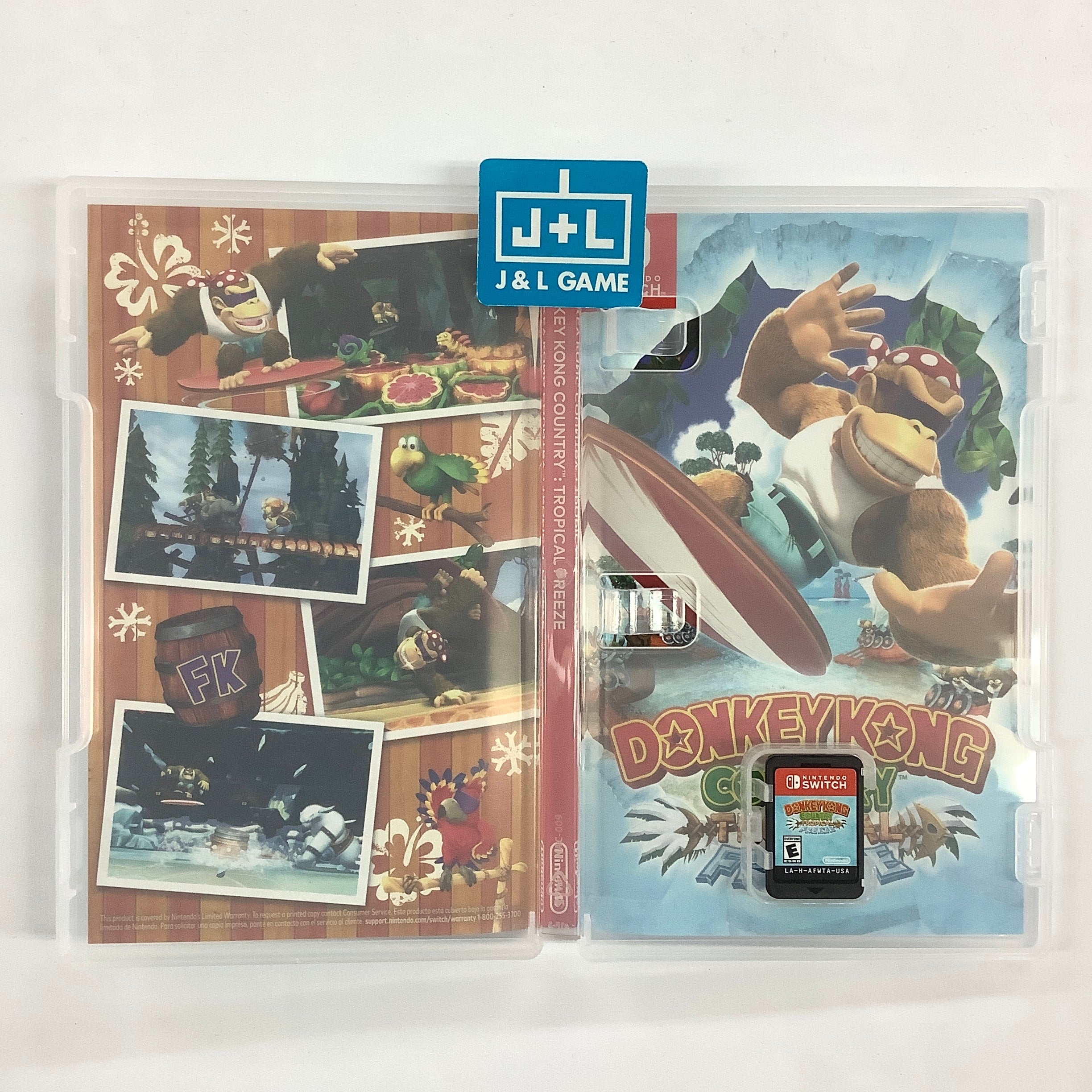 Donkey Kong Country: Tropical Freeze - (NSW) Nintendo Switch [Pre-Owned] Video Games Nintendo   
