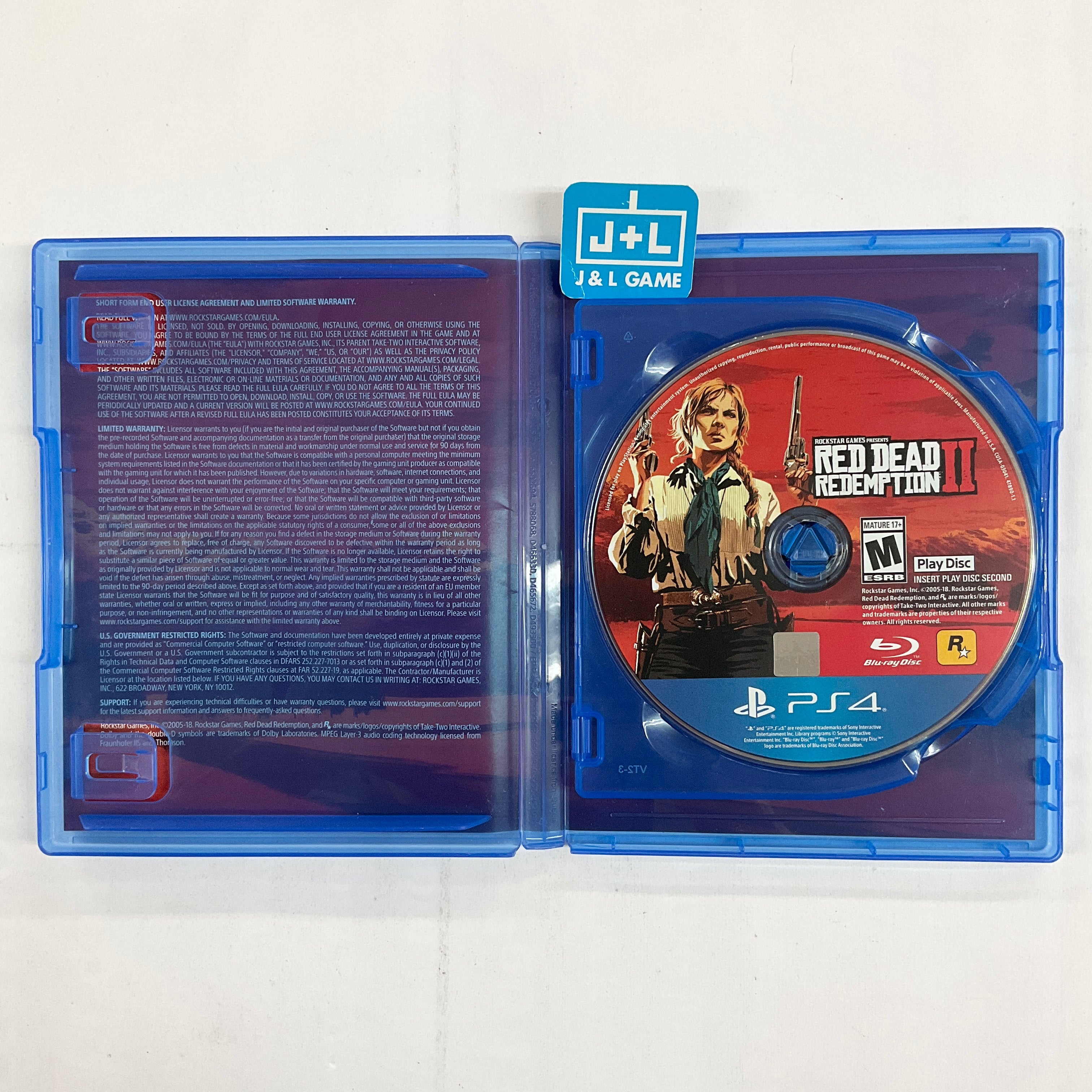 Red Dead Redemption 2 - (PS4) Playstation 4 [Pre-Owned] Video Games Rockstar Games   