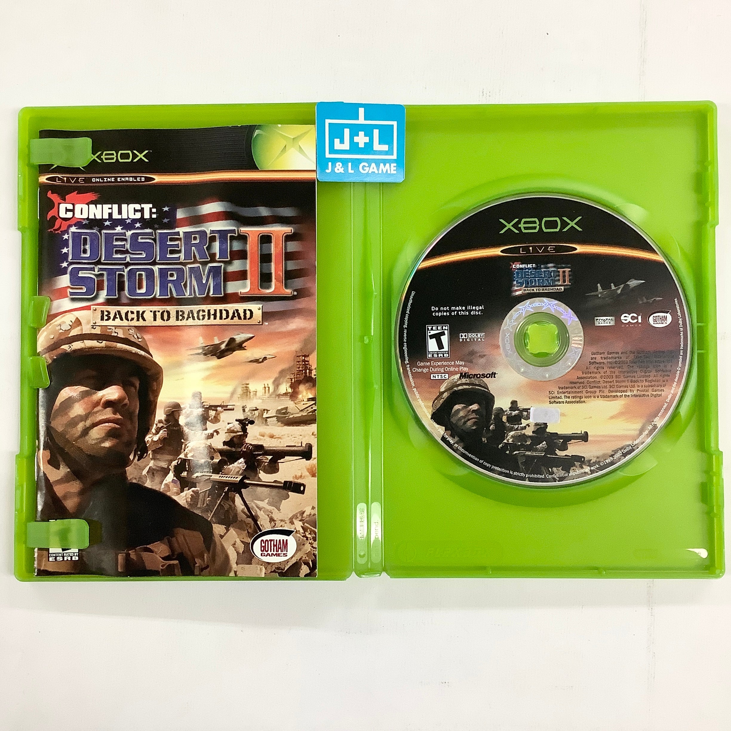 Conflict: Desert Storm II - Back to Baghdad - (XB) Xbox [Pre-Owned] Video Games Gotham Games   