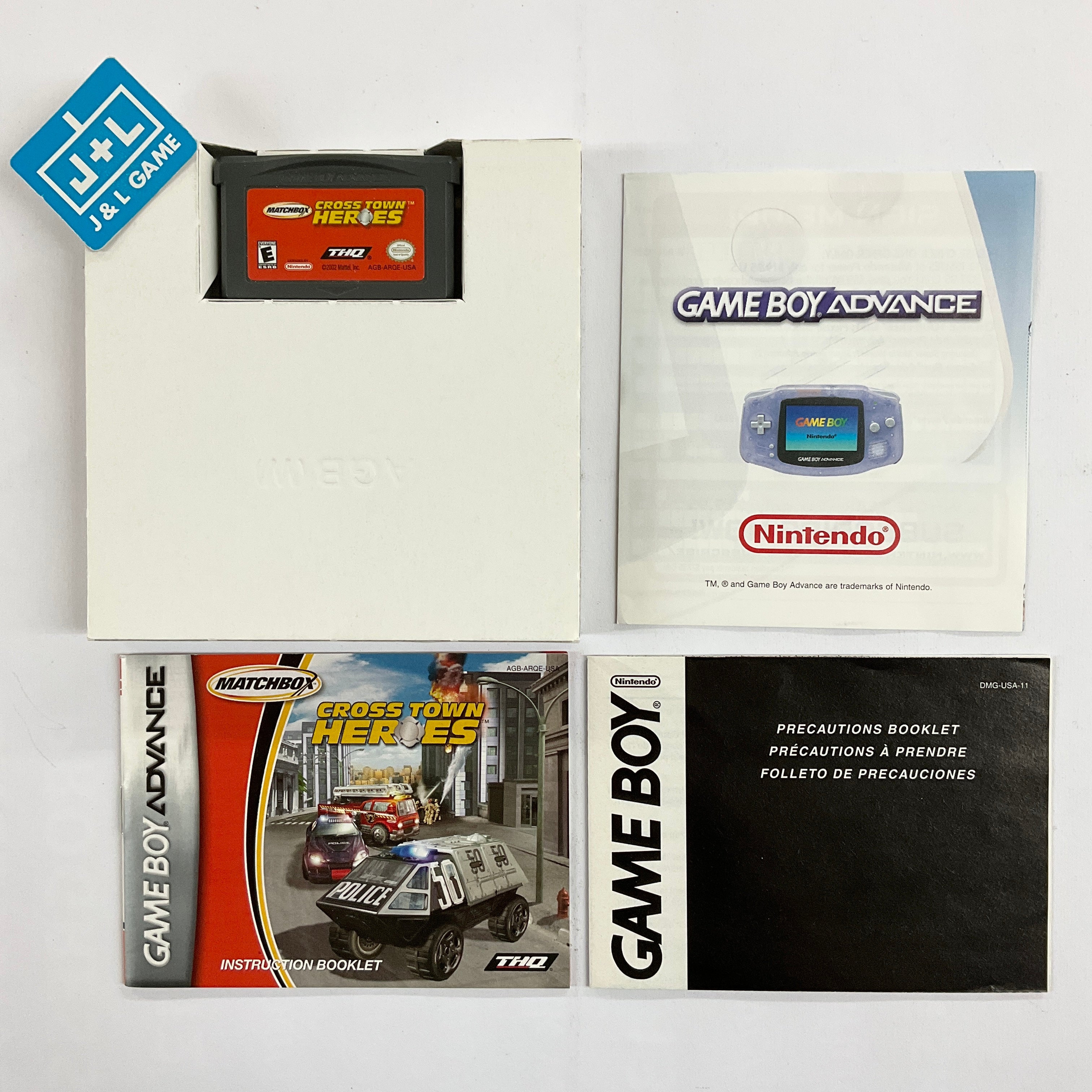 Matchbox Cross Town Heroes - (GBA) Game Boy Advance [Pre-Owned] Video Games THQ   