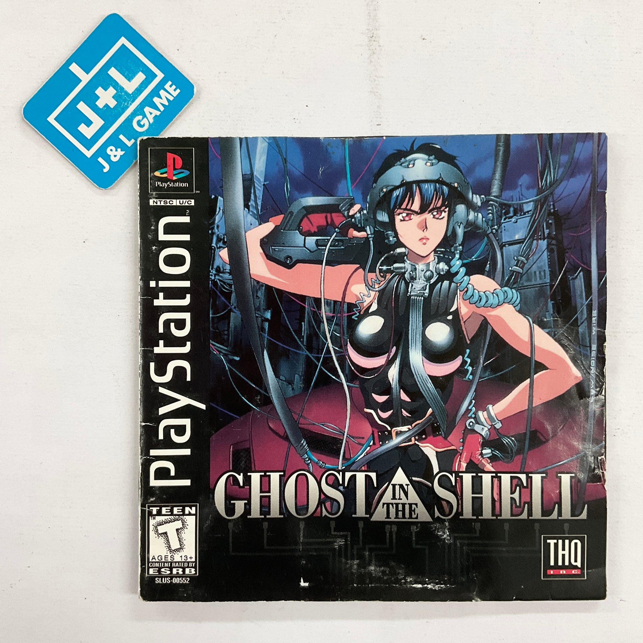 Ghost in the Shell (PS1) PlayStation 1 [PreOwned] J&L Video Games New York City