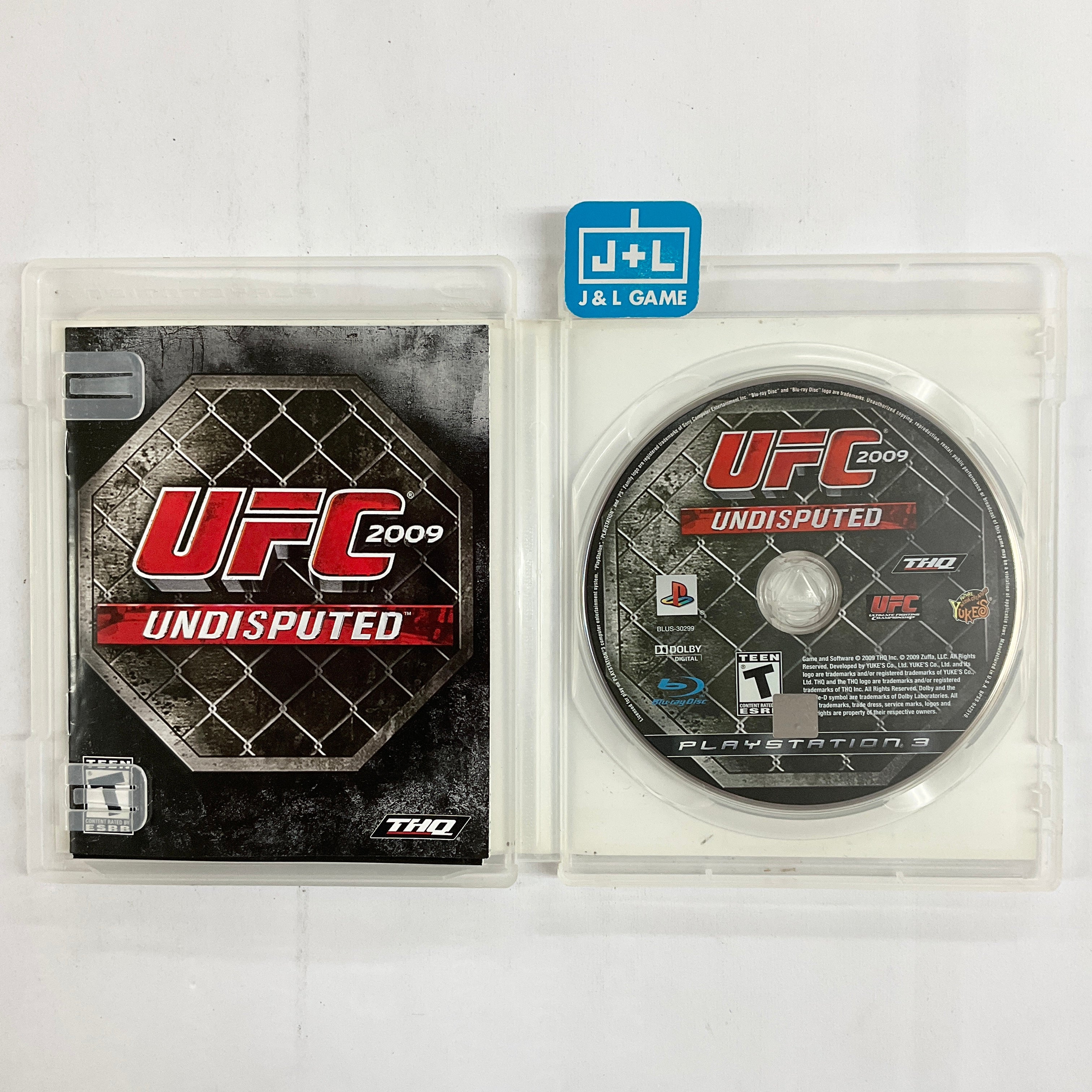 UFC Undisputed 2009 - (PS3) PlayStation 3 [Pre-Owned] | J&L Game