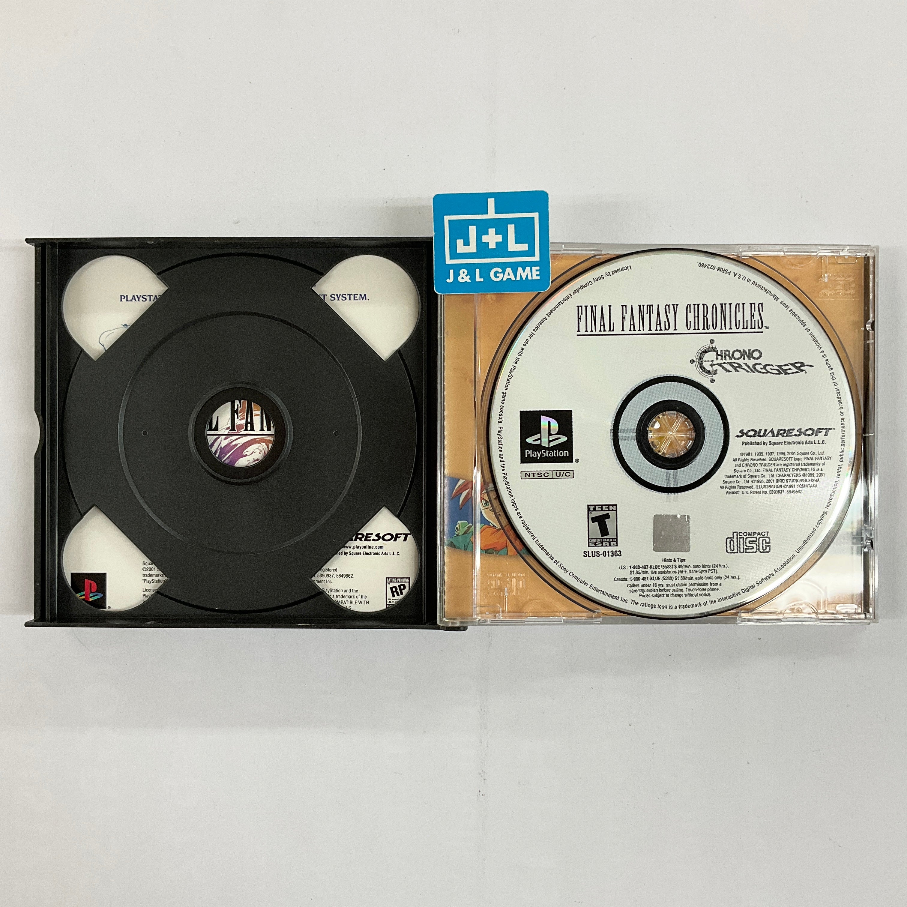 Final Fantasy Chronicles - (PS1) PlayStation 1 [Pre-Owned] Video Games Square EA   
