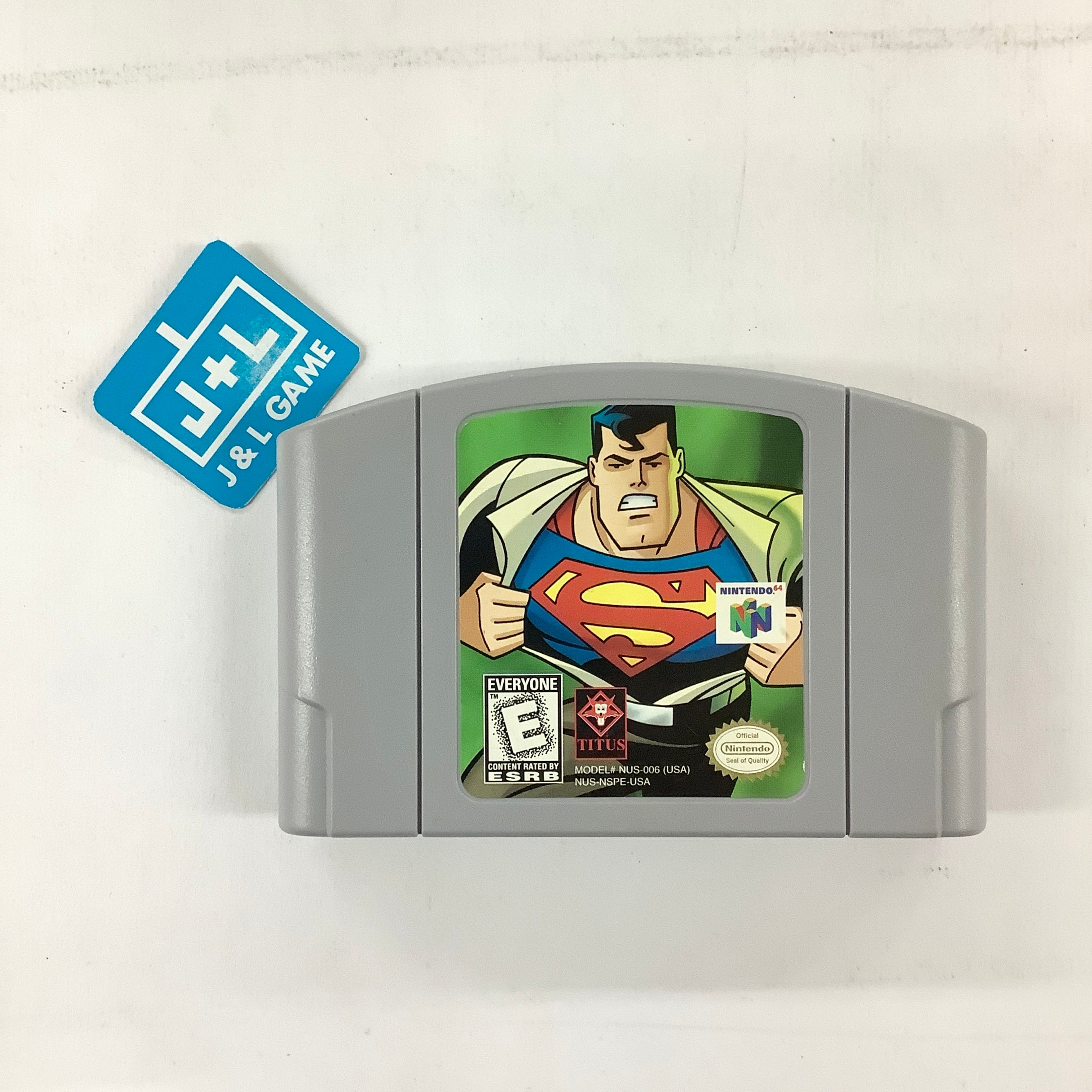 Superman: The New Superman Adventures - (N64) Nintendo 64 [Pre-Owned] Video Games Titus Software   
