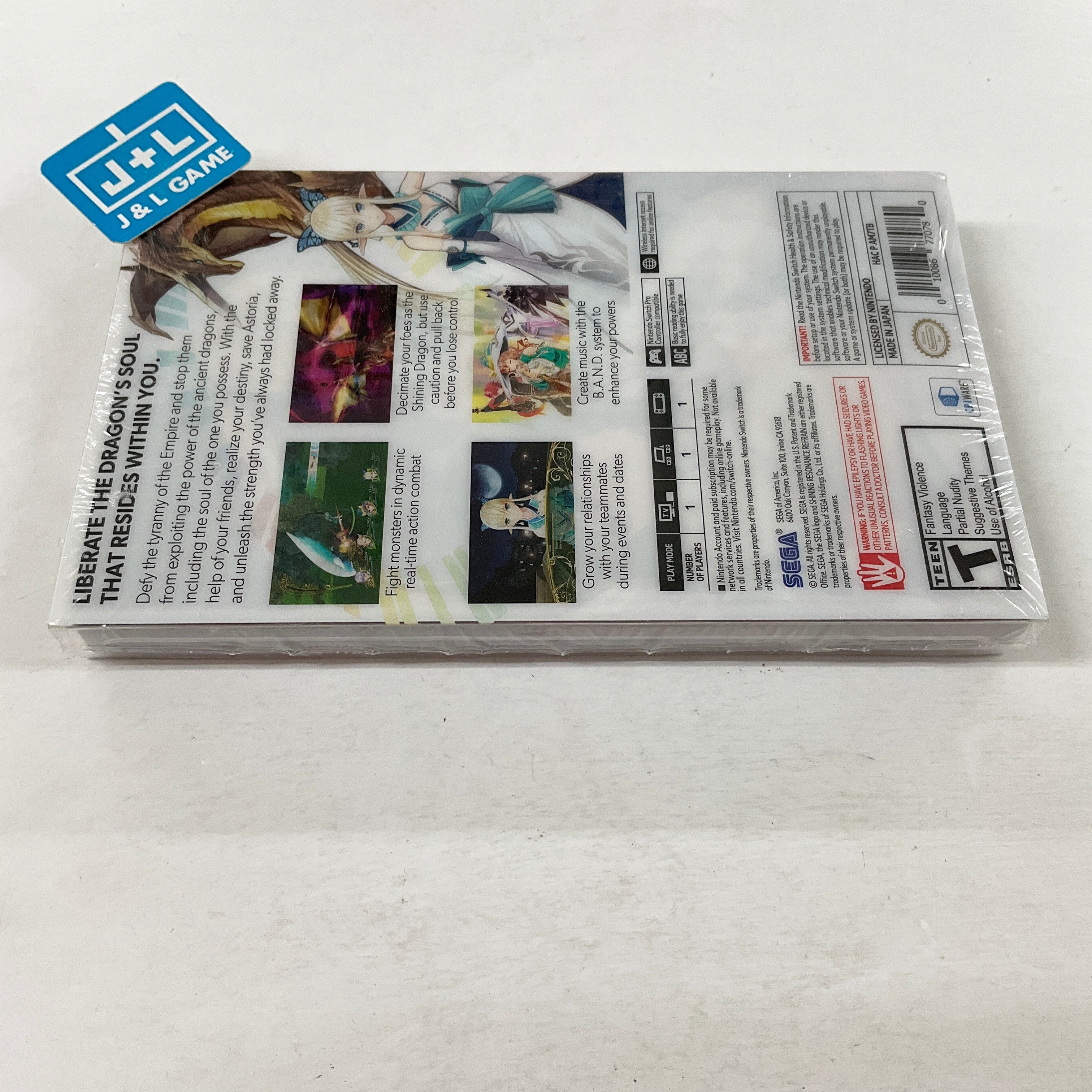 Shining Resonance Refrain: Draconic Launch Edition - (NSW) Nintendo Switch Video Games SEGA   
