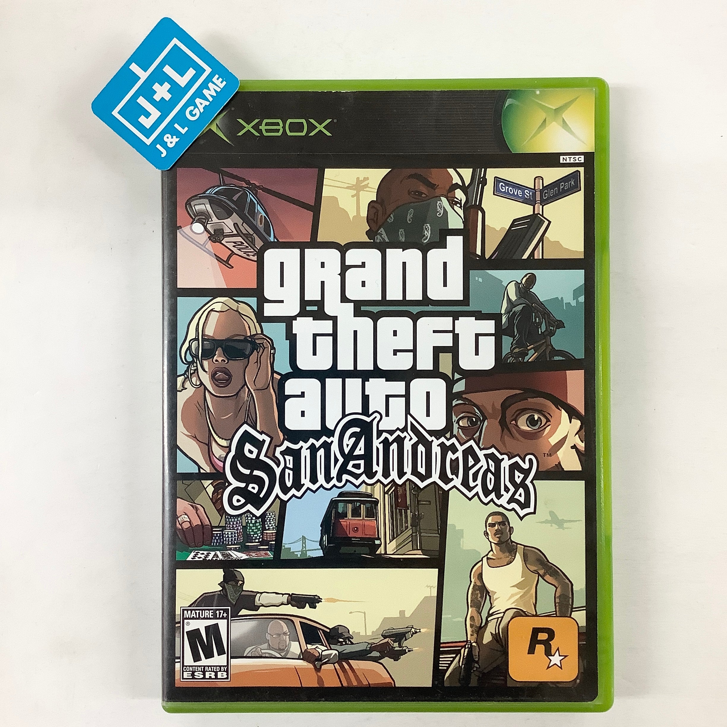 Grand Theft Auto: San Andreas - (XB) Xbox [Pre-Owned] Video Games Rockstar Games   