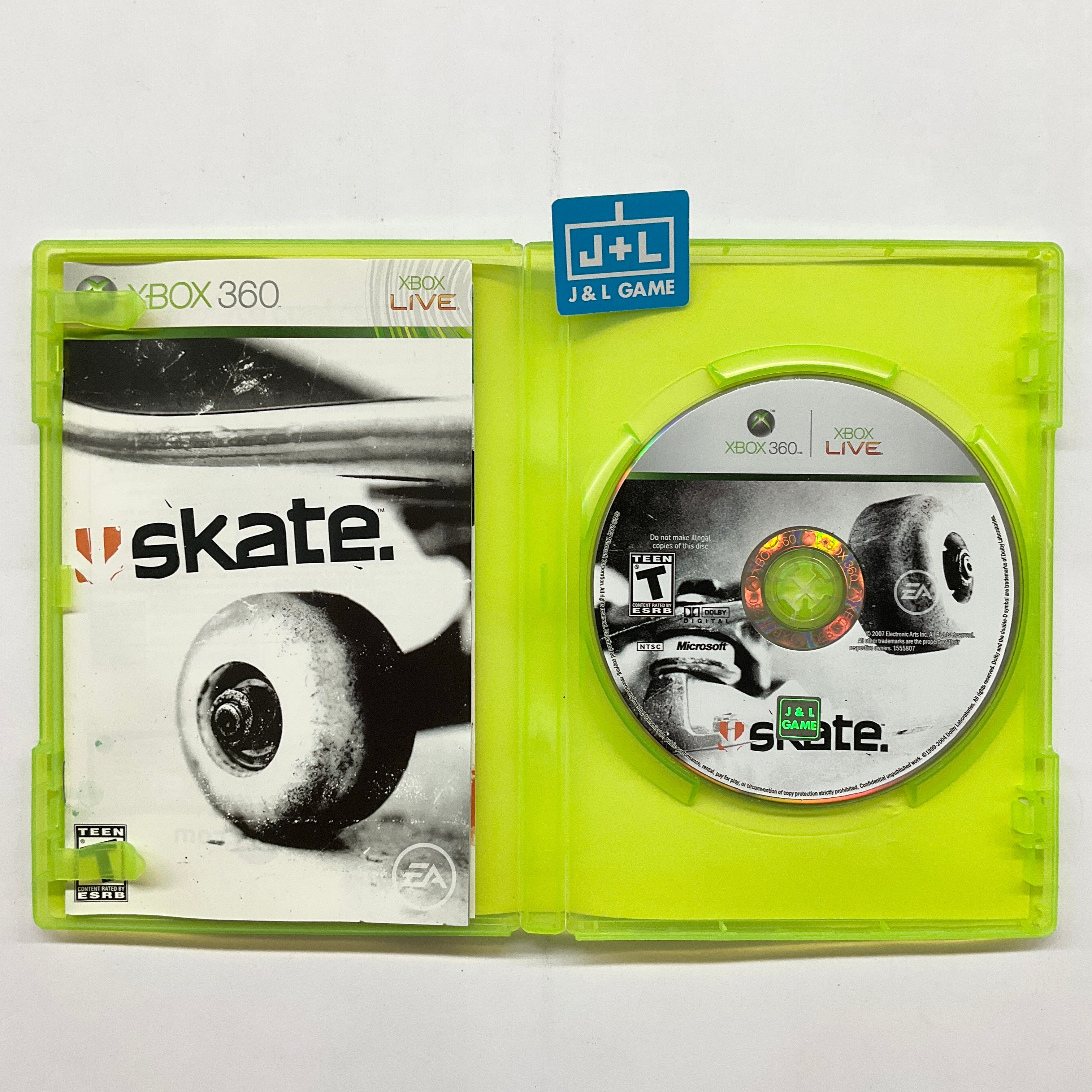 Skate - Xbox 360 [Pre-Owned] Video Games EA Games   