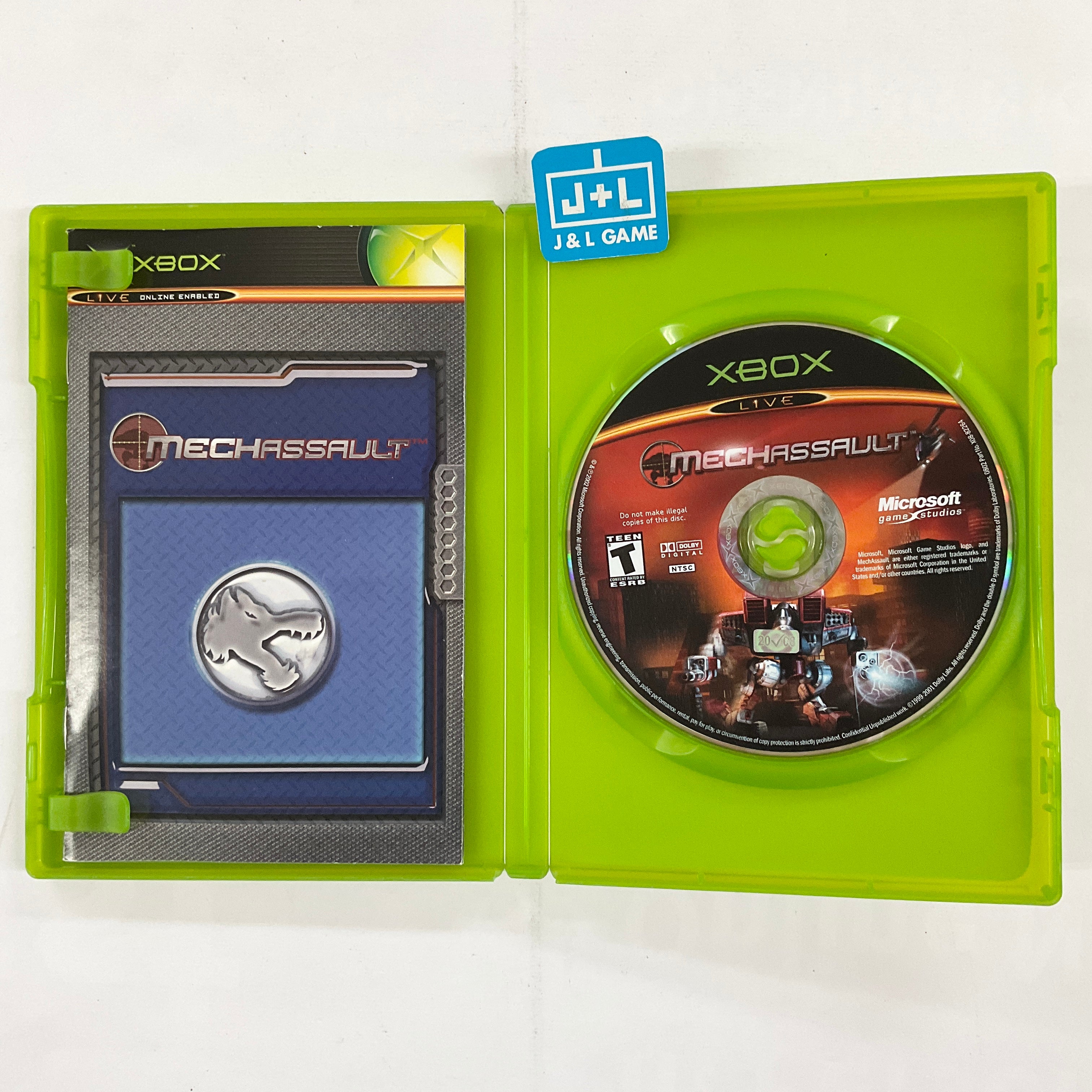 MechAssault - (XB) Xbox [Pre-Owned] Video Games Microsoft Game Studios   