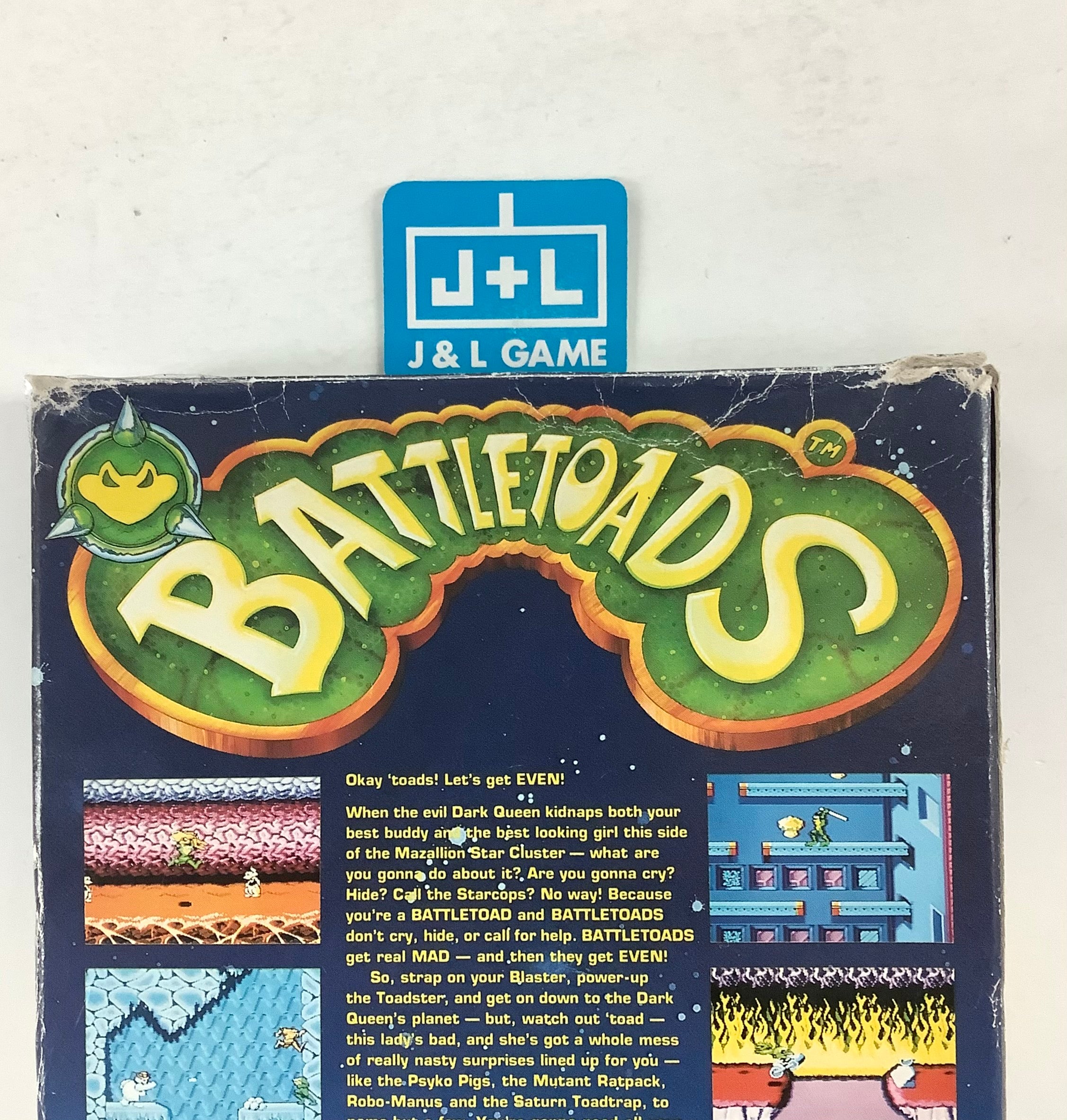 Battletoads - (NES) Nintendo Entertainment System [Pre-Owned] Video Games Tradewest   