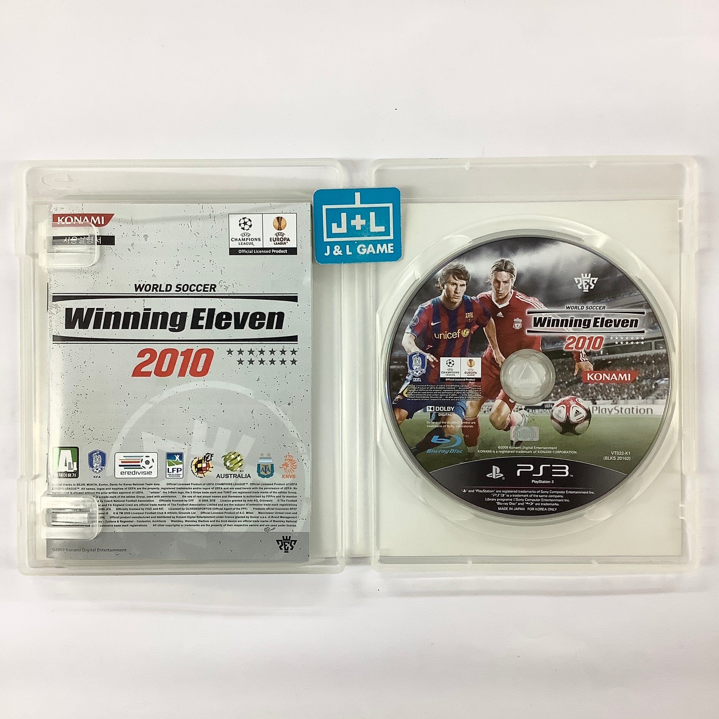 World Soccer Winning Eleven 2010 - (PS3) PlayStation 3 [Pre-Owned] (Korean Import) Video Games Konami   