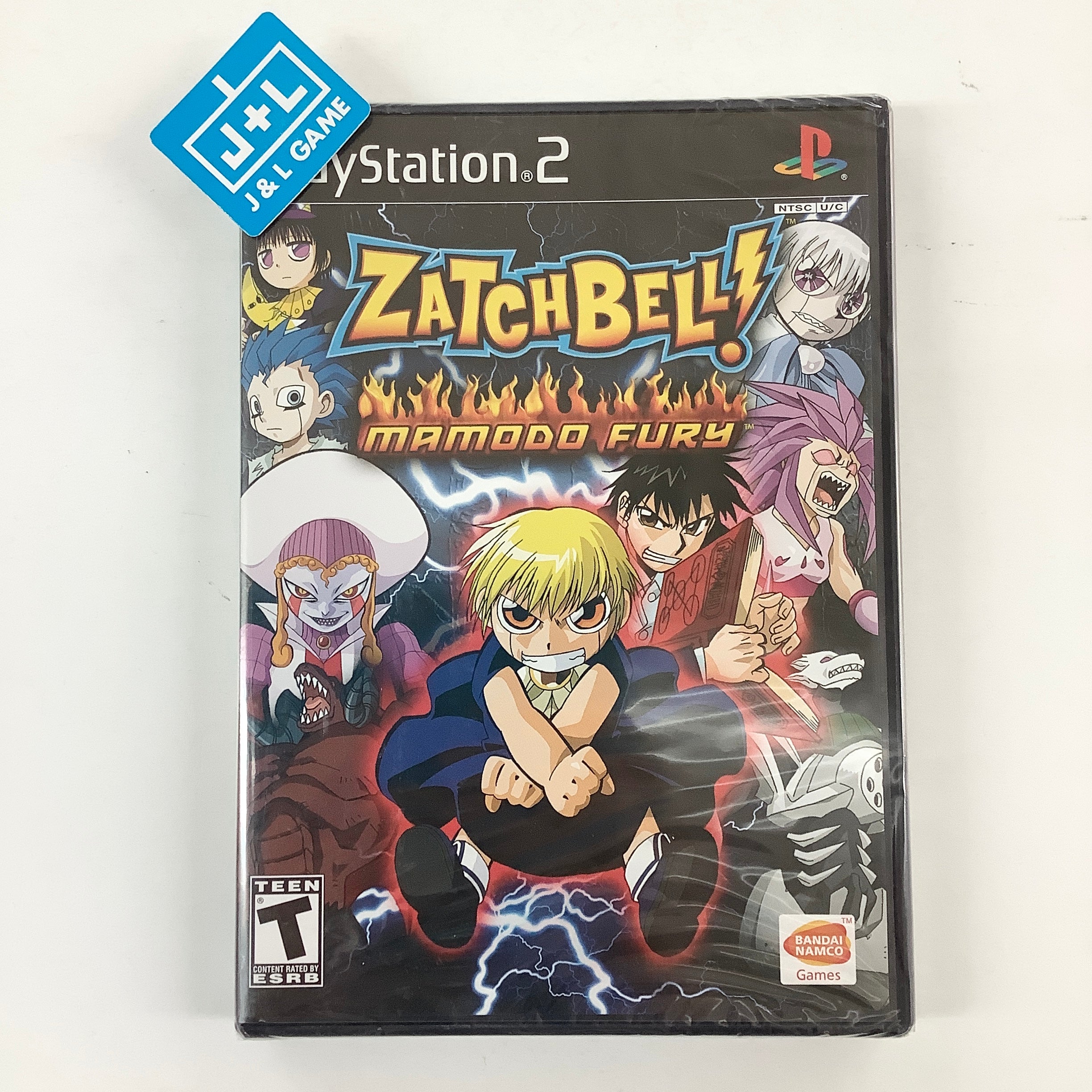 Zatchbell: Mamodo Fury - (PS2) PlayStation 2 Video Games BANDAI NAMCO Entertainment   