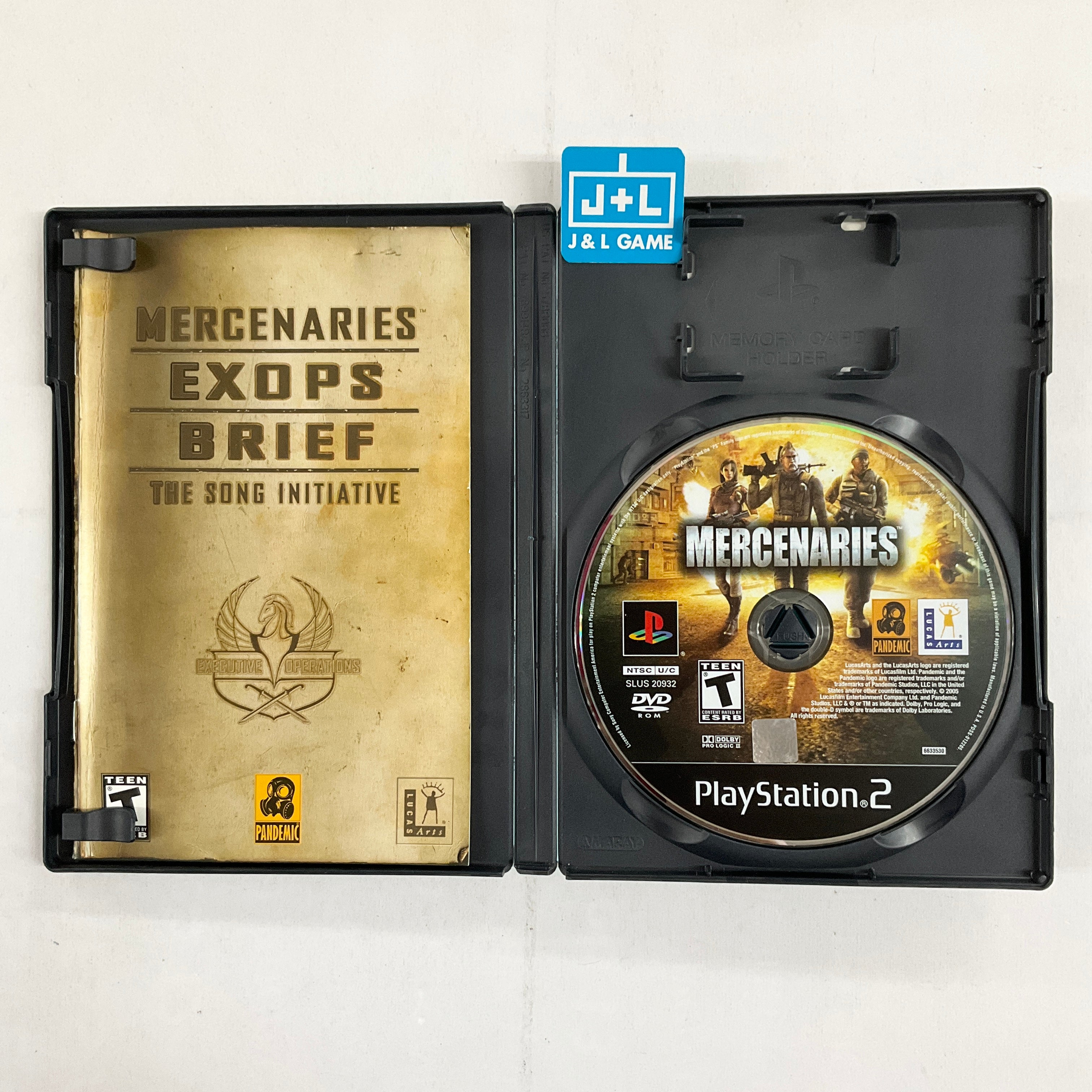 Mercenaries: Playground of Destruction - (PS2) PlayStation 2 [Pre-Owned] Video Games LucasArts   