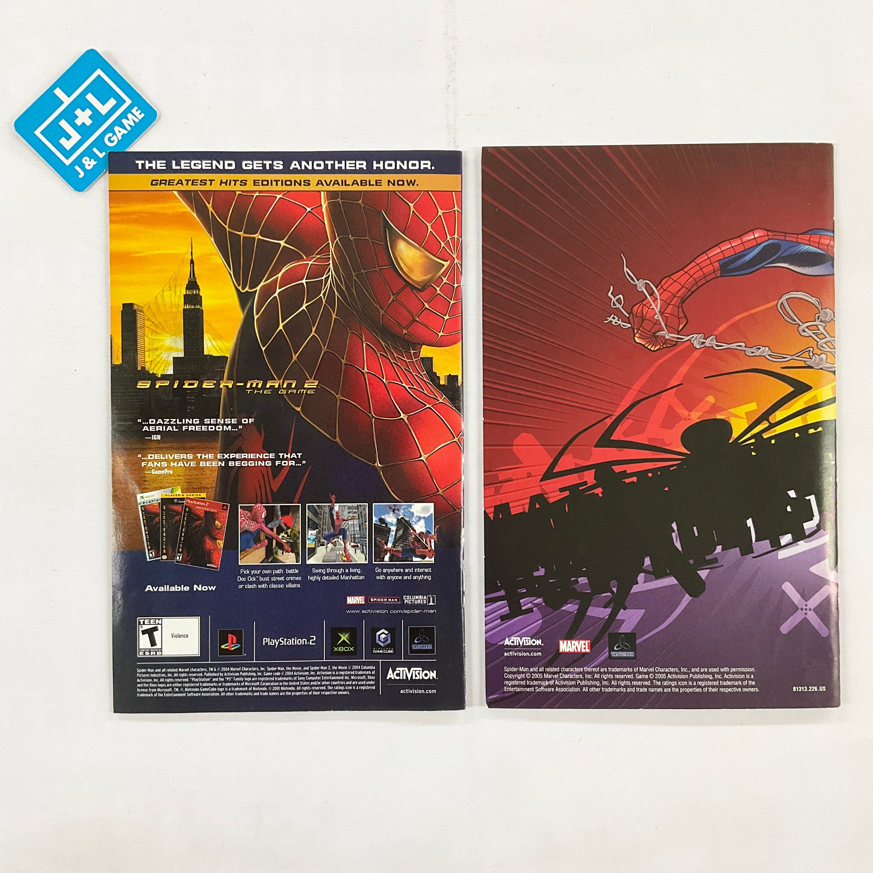 Ultimate Spider-Man (Limited Edition) - (PS2) PlayStation 2 [Pre-Owned] Video Games Activision   