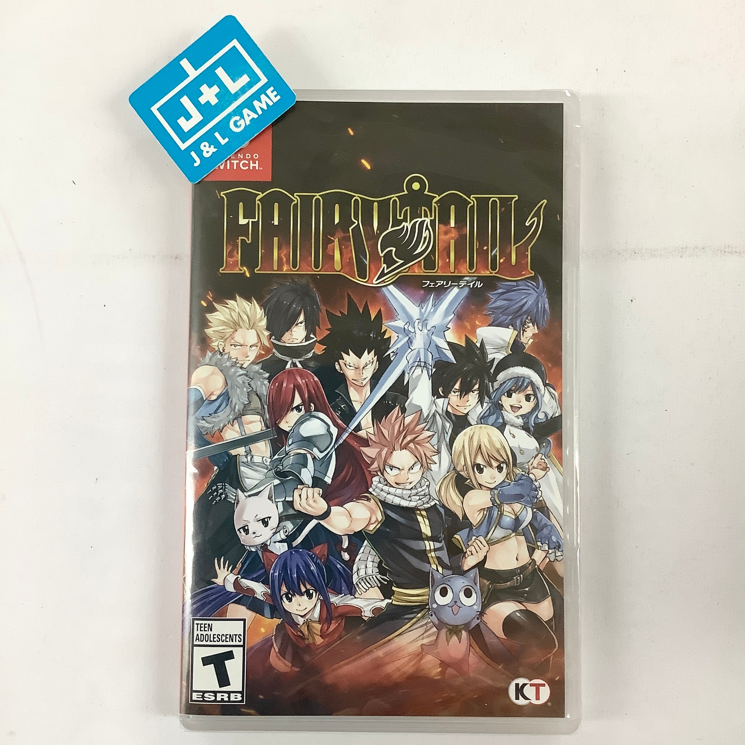 Fairy Tail - (NSW) Nintendo Switch Video Games Koei Tecmo Games   