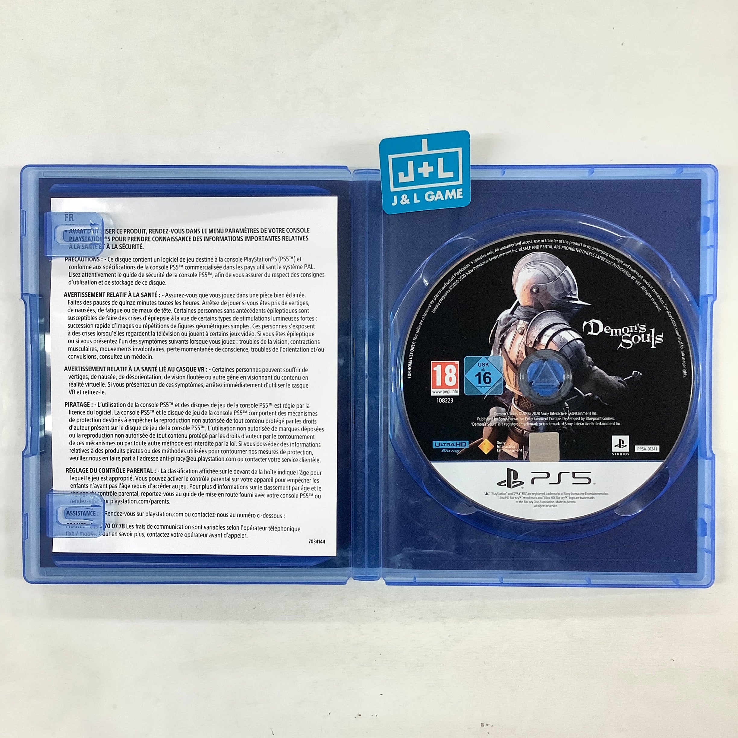 Demon's Souls - (PS5) PlayStation 5 [Pre-Owned] (European Import) Video Games PlayStation Studios   