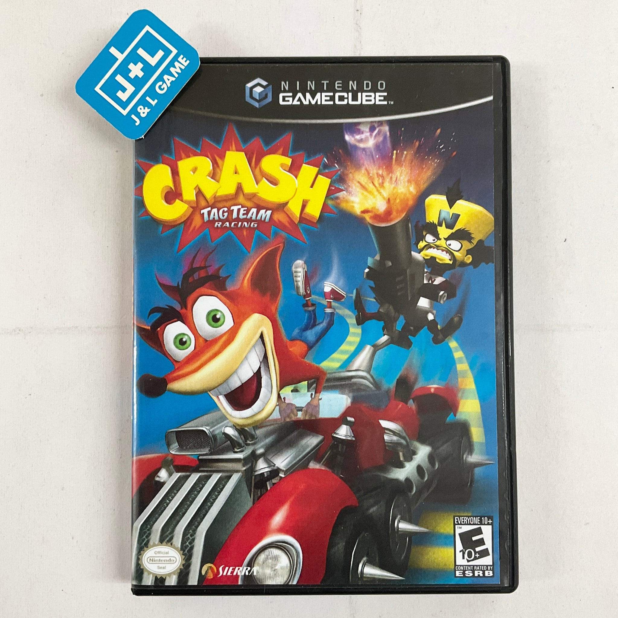 Crash Tag Team Racing - (GC) Gamecube [Pre-Owned] Video Games Vivendi Universal   