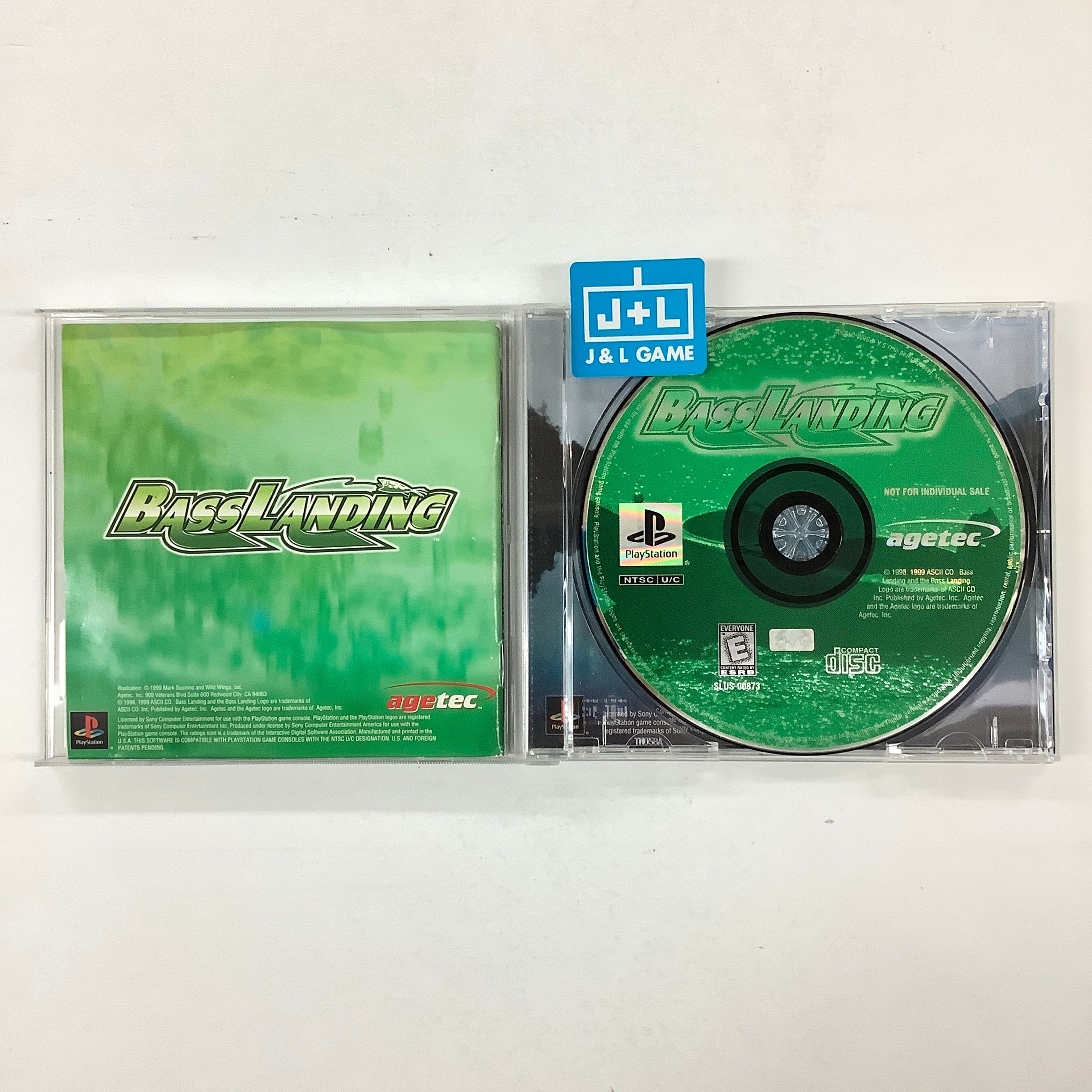 Bass Landing - (PS1) PlayStation 1 [Pre-Owned] Video Games Agetec   