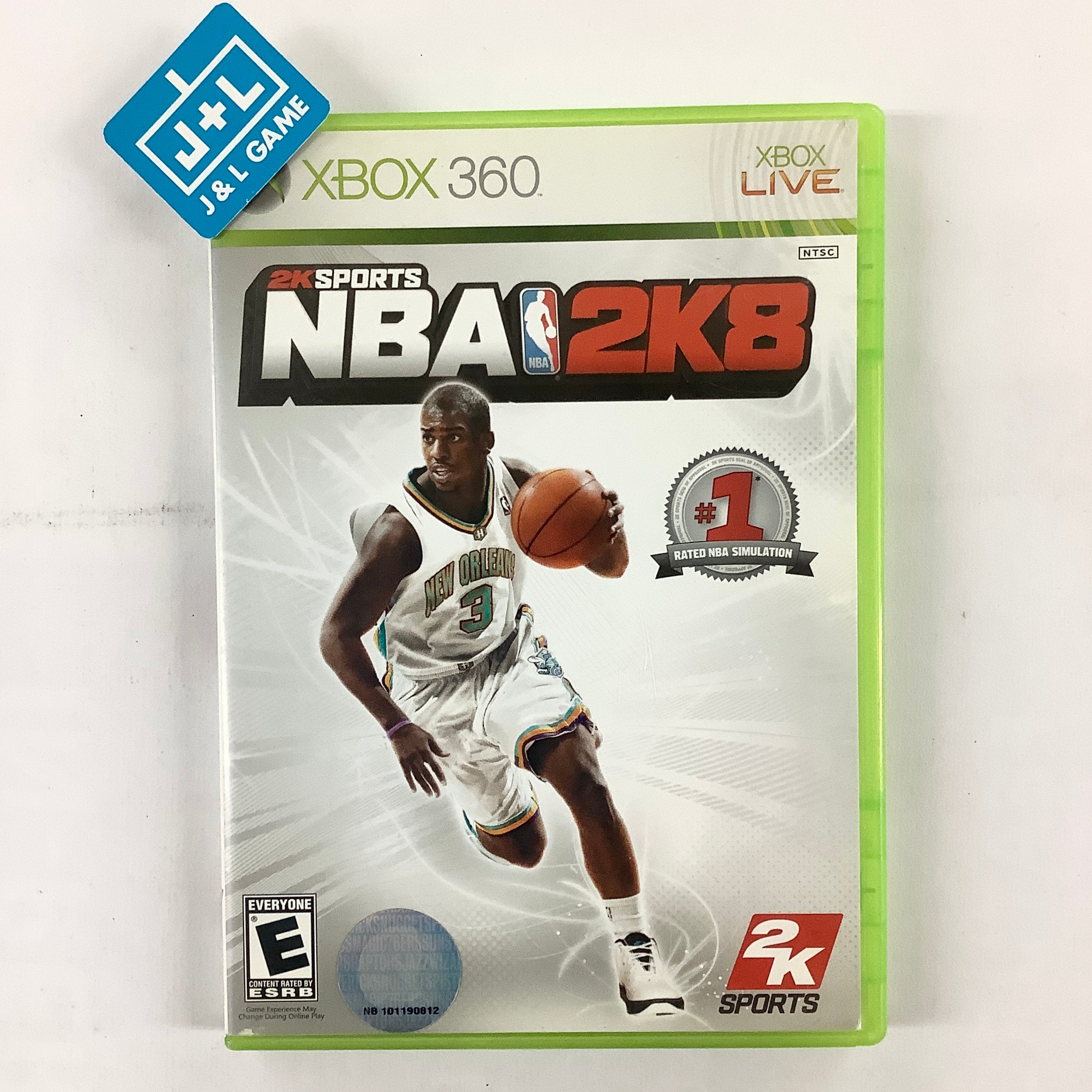 NBA 2K8 - XBox 360 [Pre-Owned] Video Games 2K Sports   