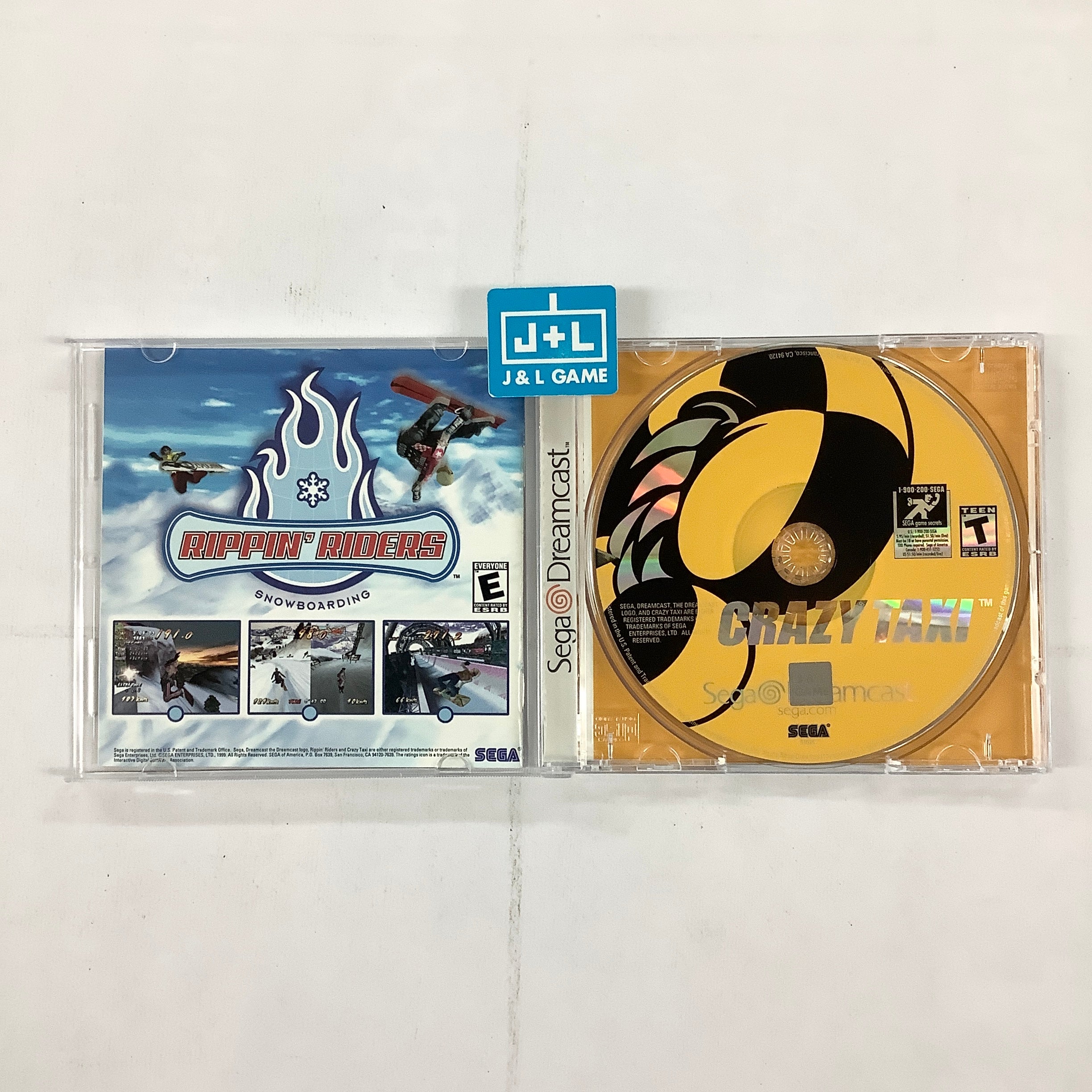 Crazy Taxi - (DC) SEGA Dreamcast  [Pre-Owned] Video Games Sega   